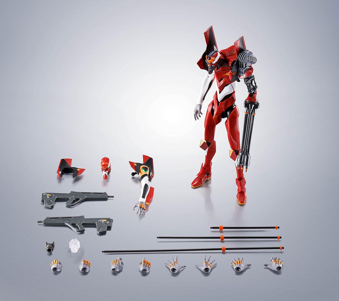 Bandai Tamashi Nations EVANGELION:3.0 YOU CAN (NOT) REDO - THE ROBOT SPIRITS EVA-02 Action Figure - Space Combat Design & Swappable Parts