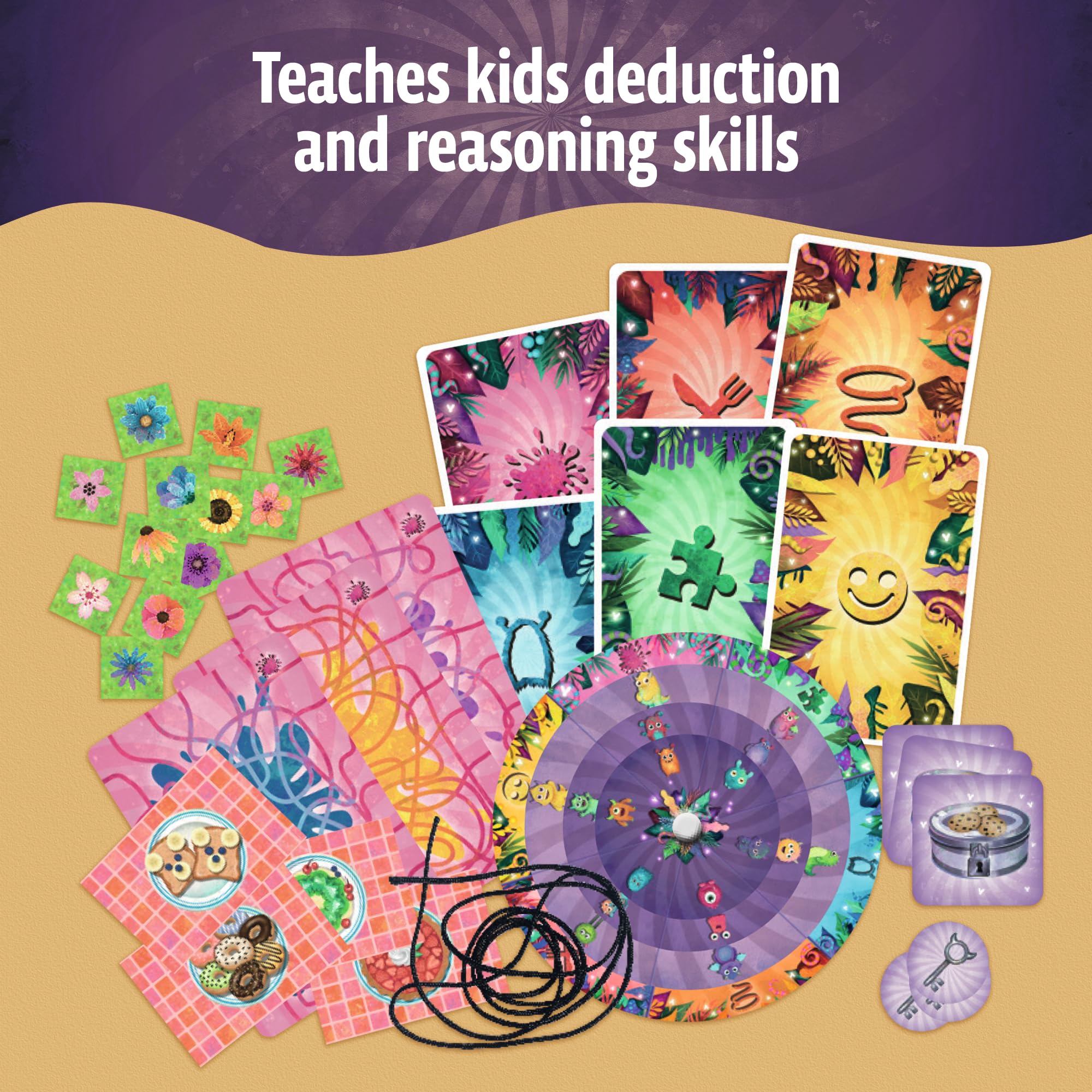 Thames & Kosmos EXIT: Kids - Riddles in Monsterville Escape Room Card Game 2