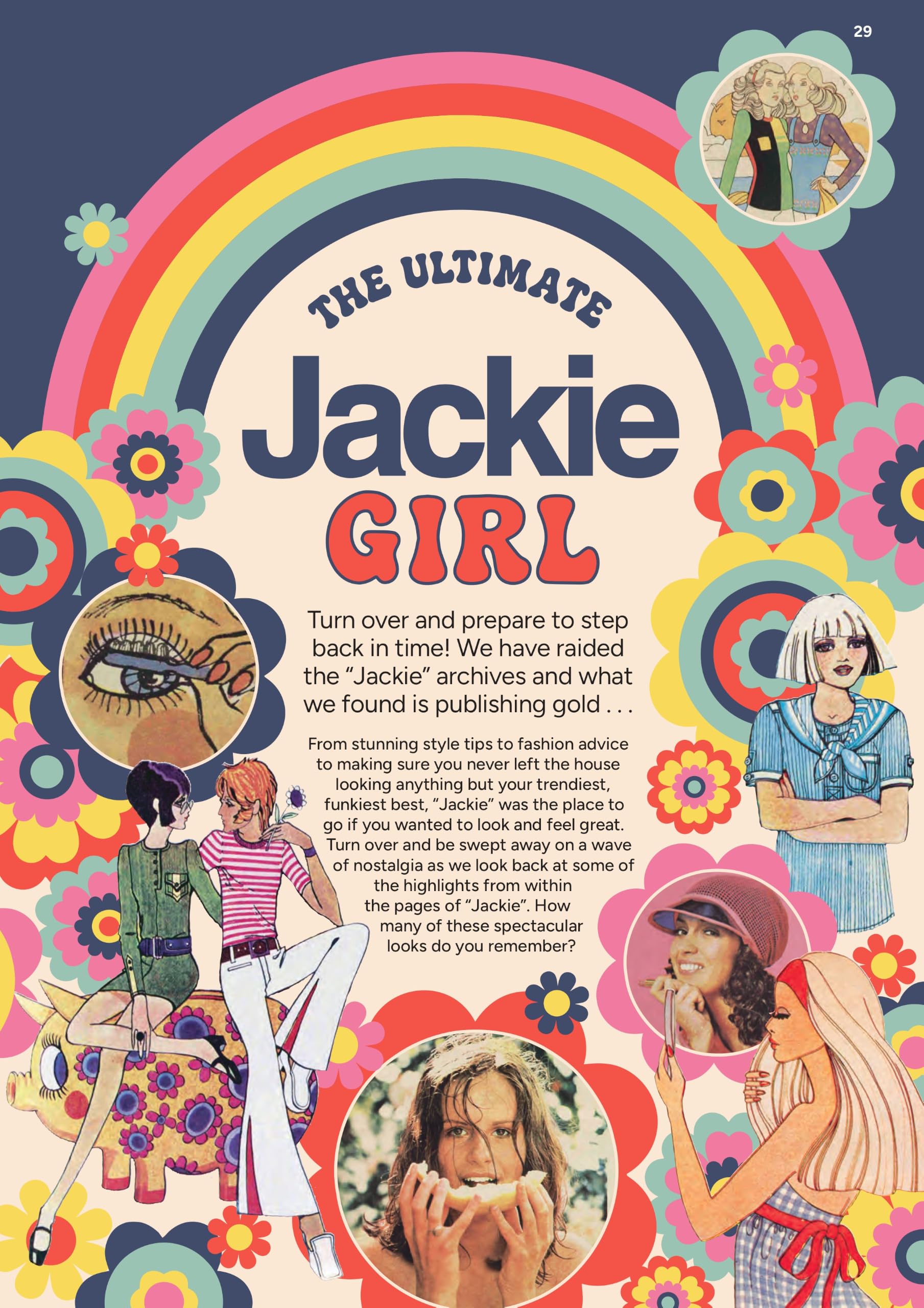 DC Thomson Jackie - The Golden Years Collection Paperback Book 5