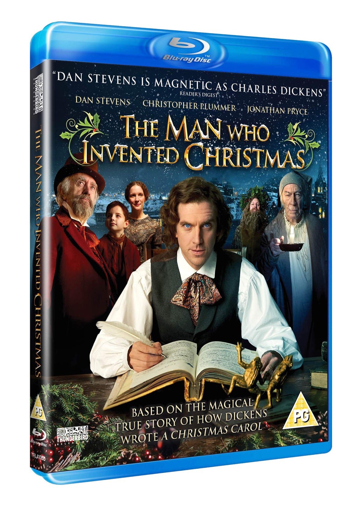 The Man Who Invented Christmas [Blu-ray]