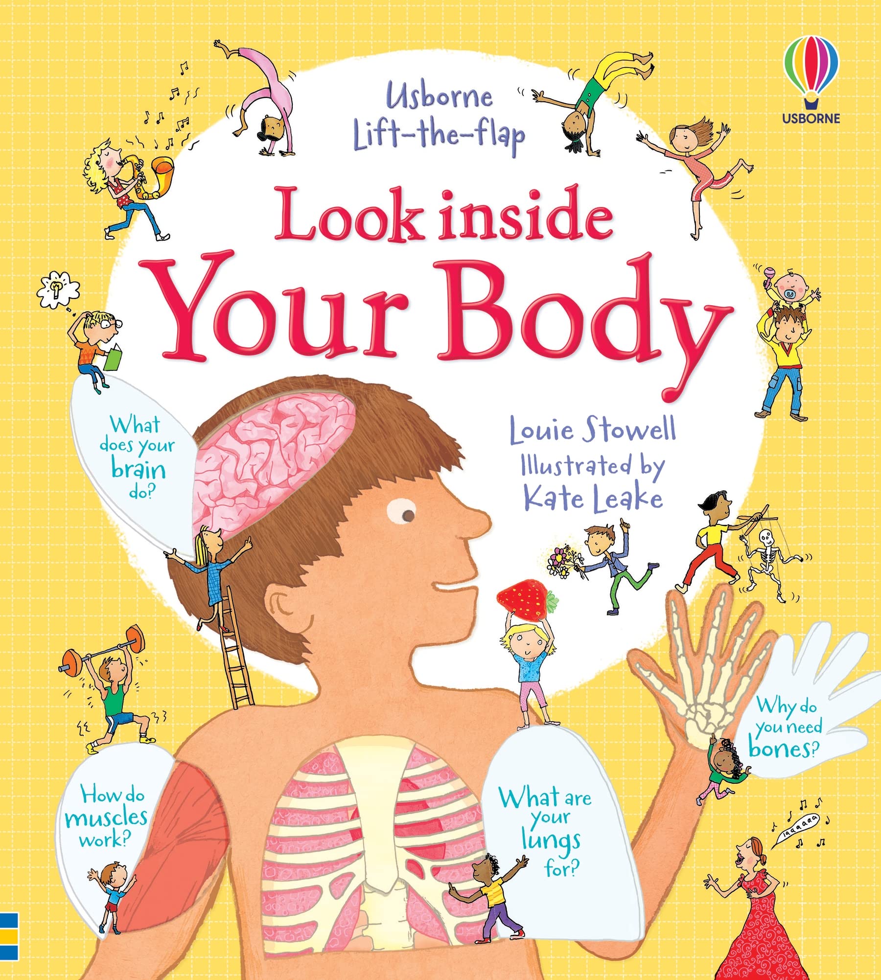 Usborne Look Inside Your Body - Flap Book for Early Learning | Board Book | English 1