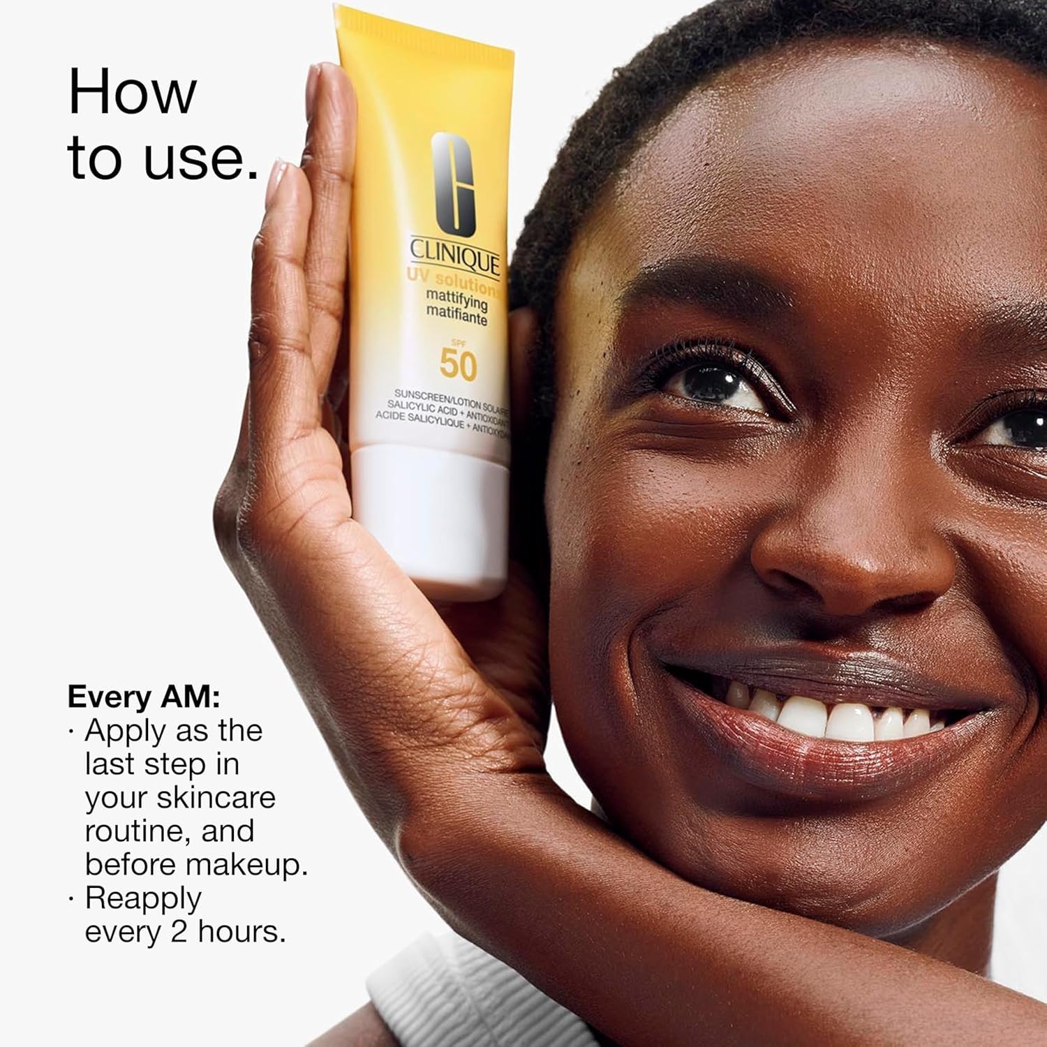Clinique UV Solutions Mattifying Sunscreen SPF 50 with Salicylic Acid | 40 ml | Unisex Adult 7