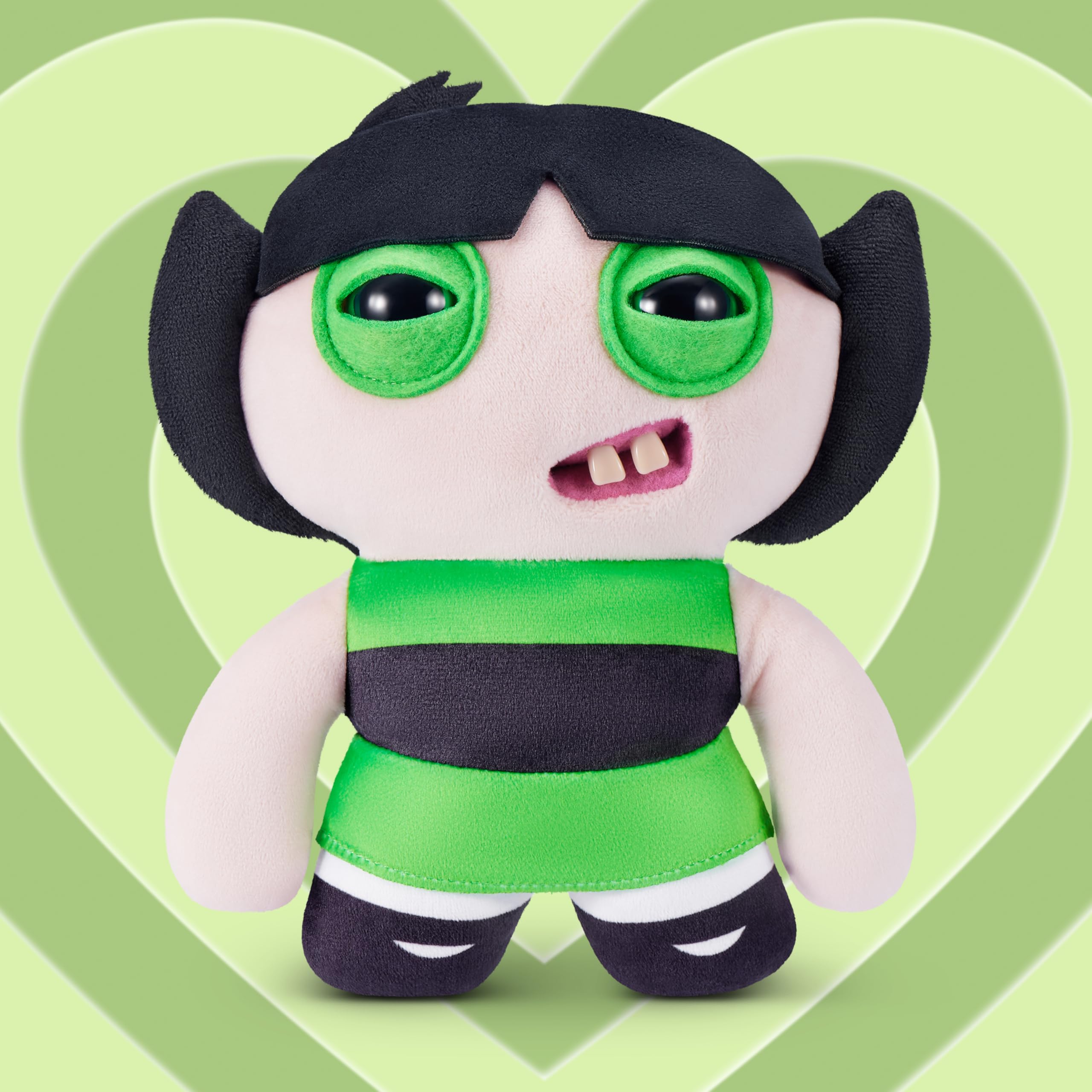 Fuggler Powerpuff Girls Buttercup 9-Inch Plush Toy | Polyester | Ages 4+