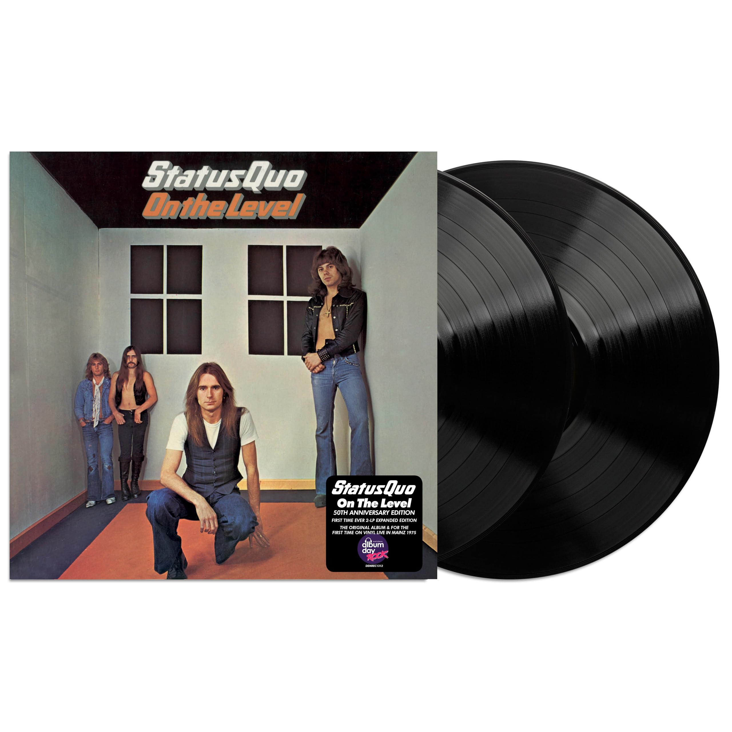 Status Quo - On The Level 50th Anniversary Black Vinyl 2