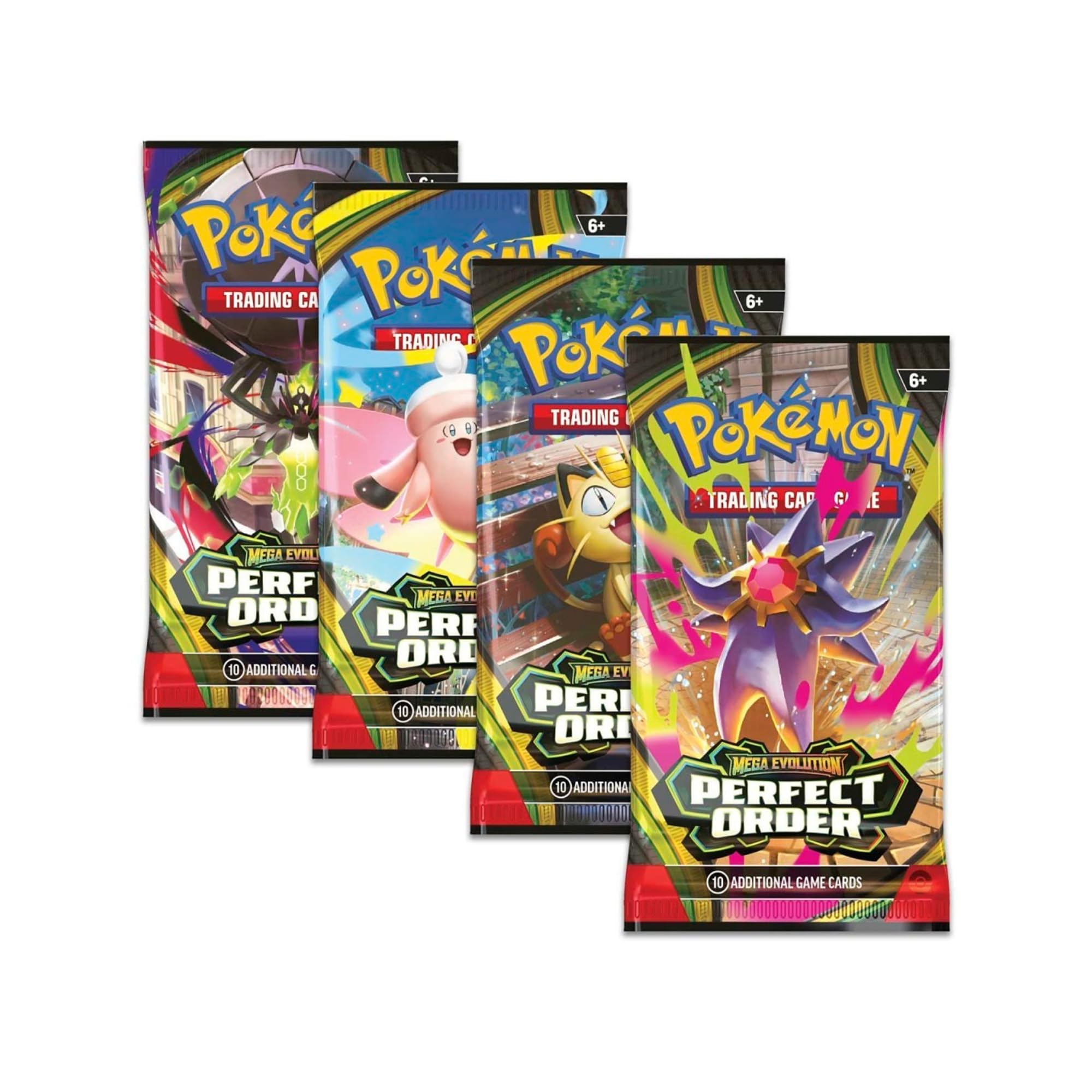 Pokémon TCG: Mega Evolution – Perfect Order Booster Packs [English]