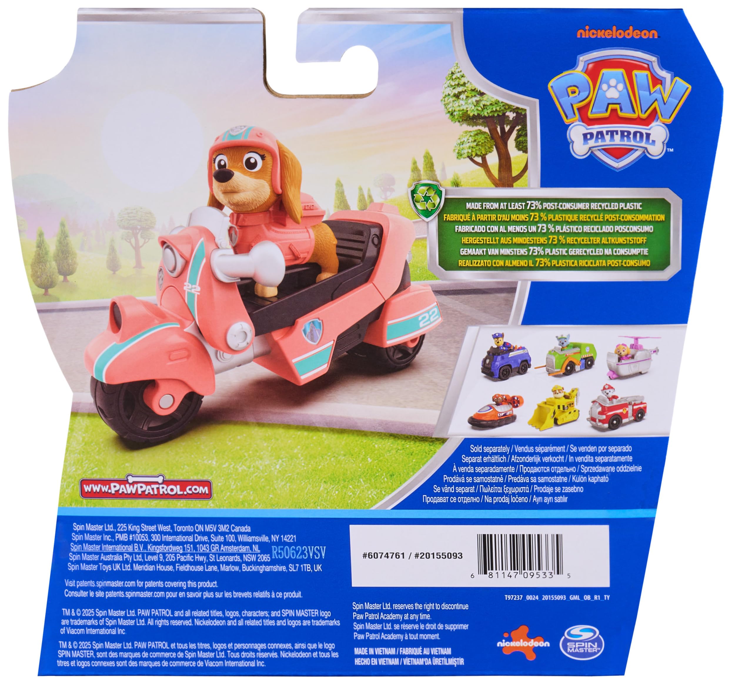 Paw Patrol Liberty Rescue Motorcycle Toy Bike with Collectible Action Figure | Ages 3-9 7