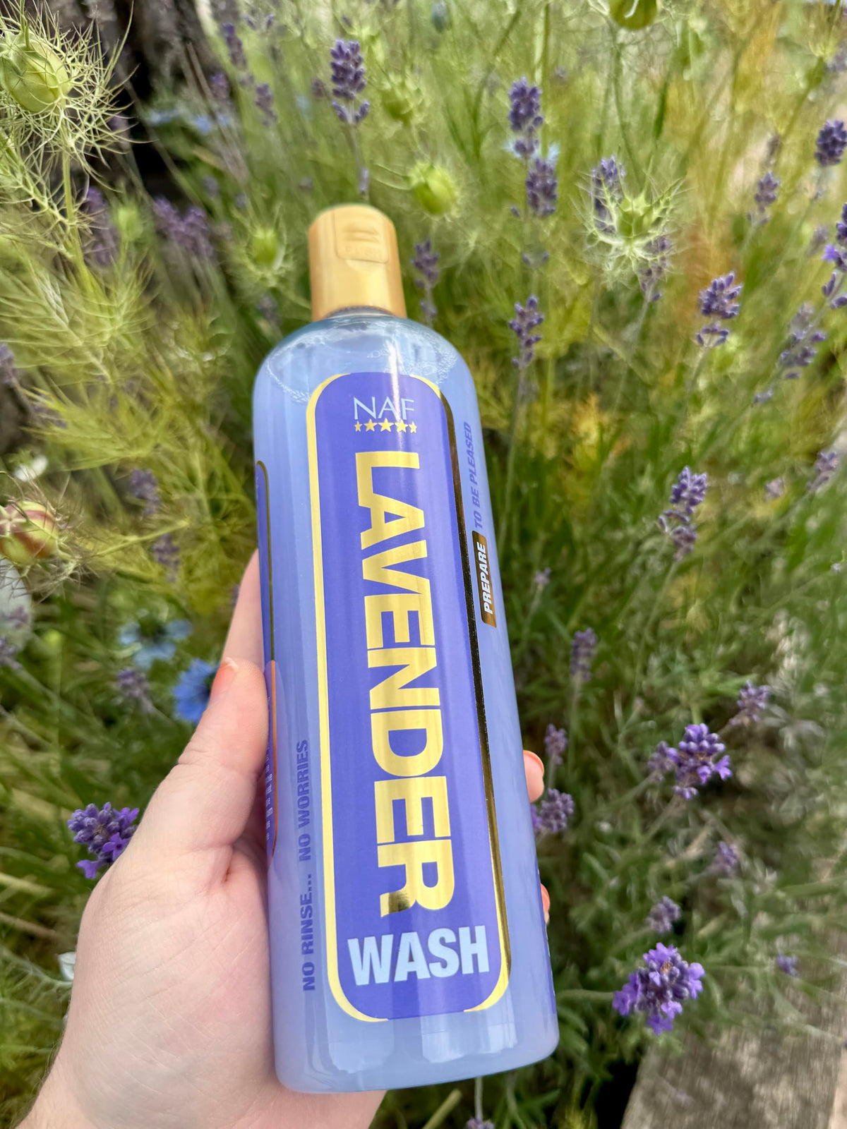 NAF Lavender Wash - No-Rinse Conditioner for Horses | 500ml 4