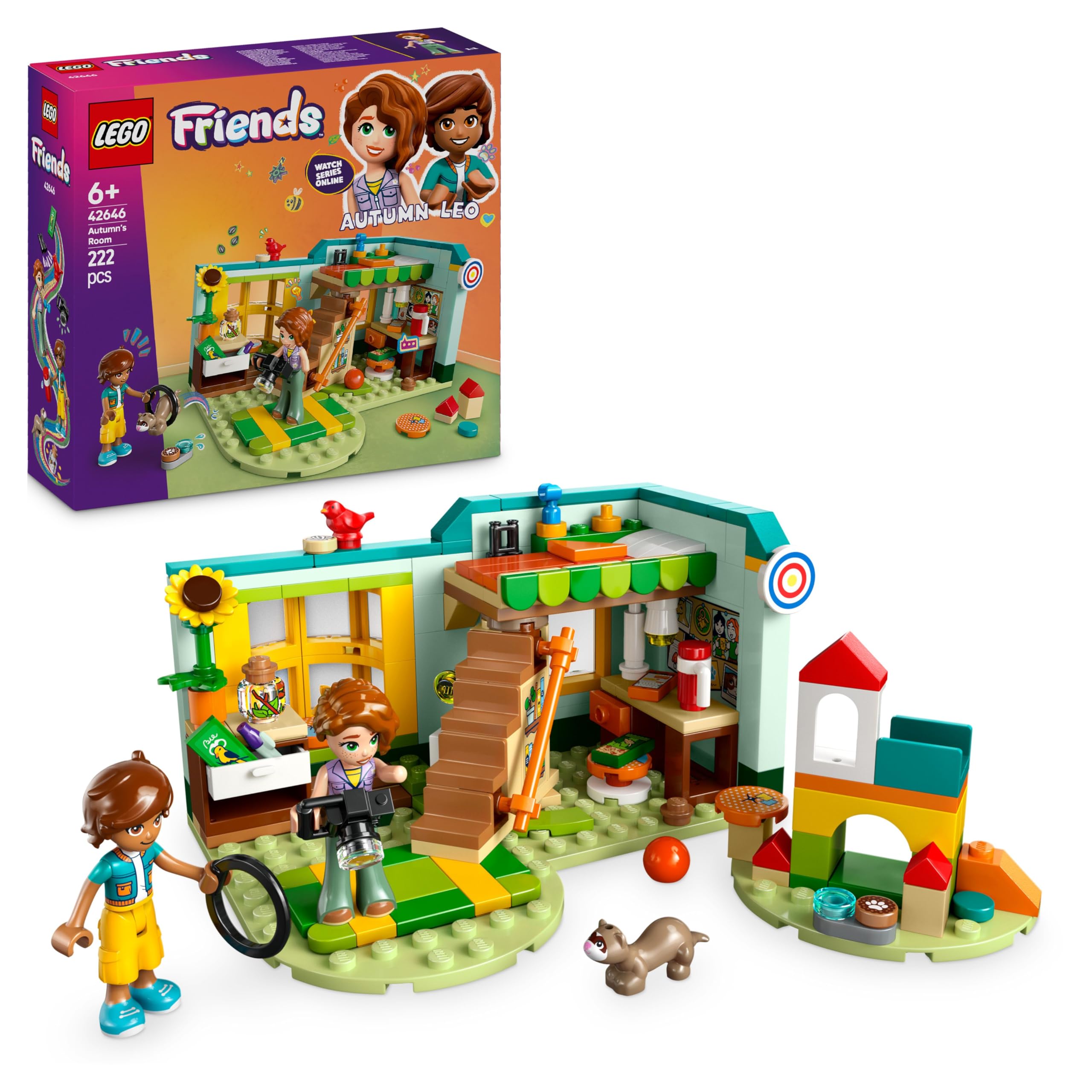 LEGO Friends Autumn’s Room Set - Creative Building Playset for 6+ Year Olds 1