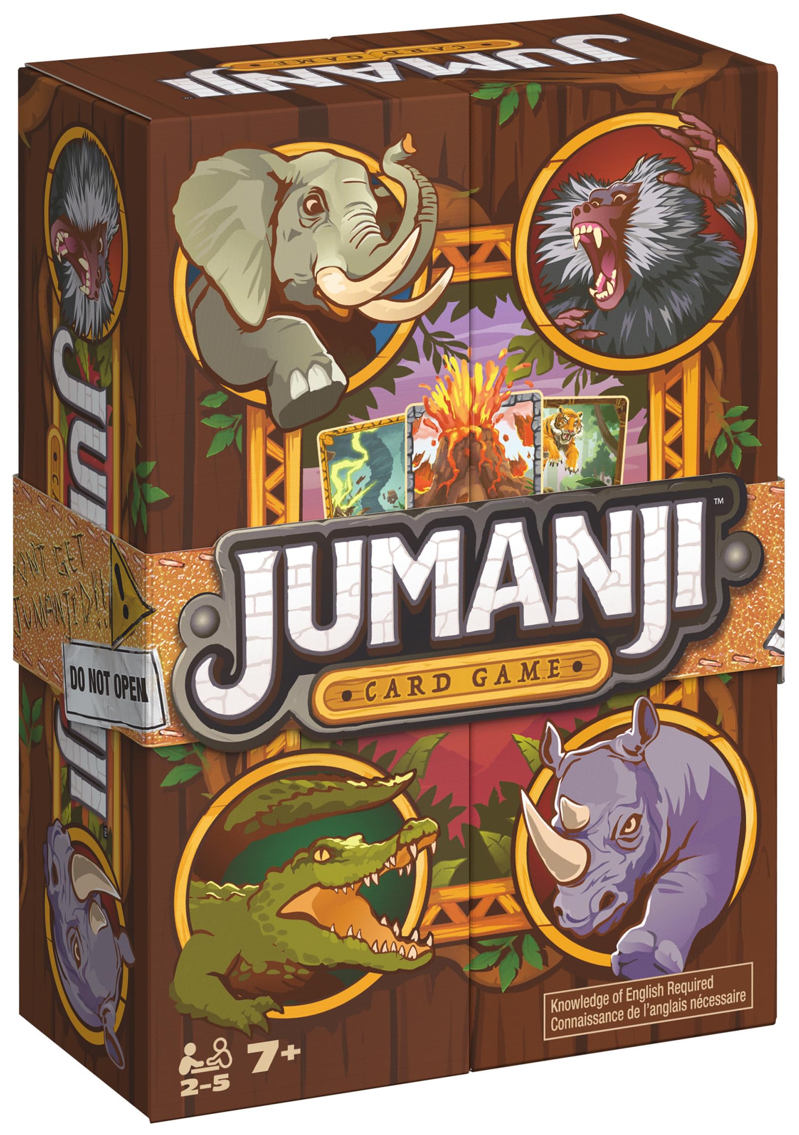 Spin Master Games Jumanji Card Game - Family Card Game for 2-5 Players, Ages 7+ 6