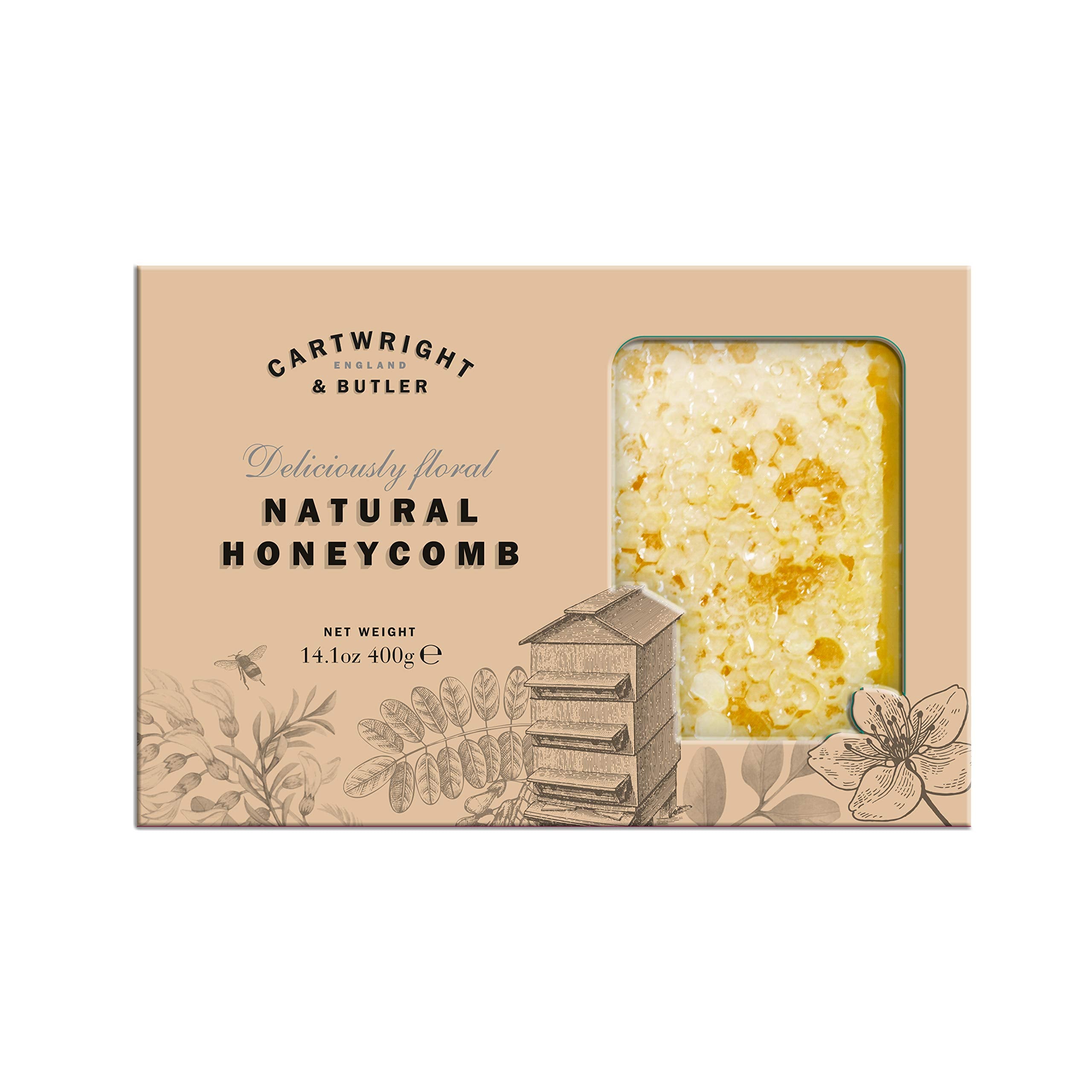 Cartwright & Butler Honeycomb in Carton - 100% Natural Acacia Honey | 400g 1