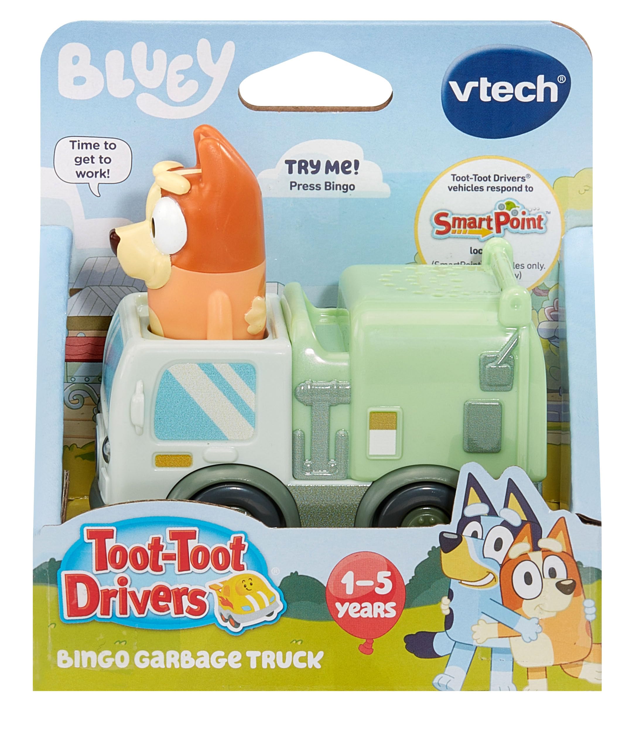 VTech Toot-Toot Drivers Bingo Garbage Truck - Interactive Musical Toy for Toddlers 1-5 Years 5