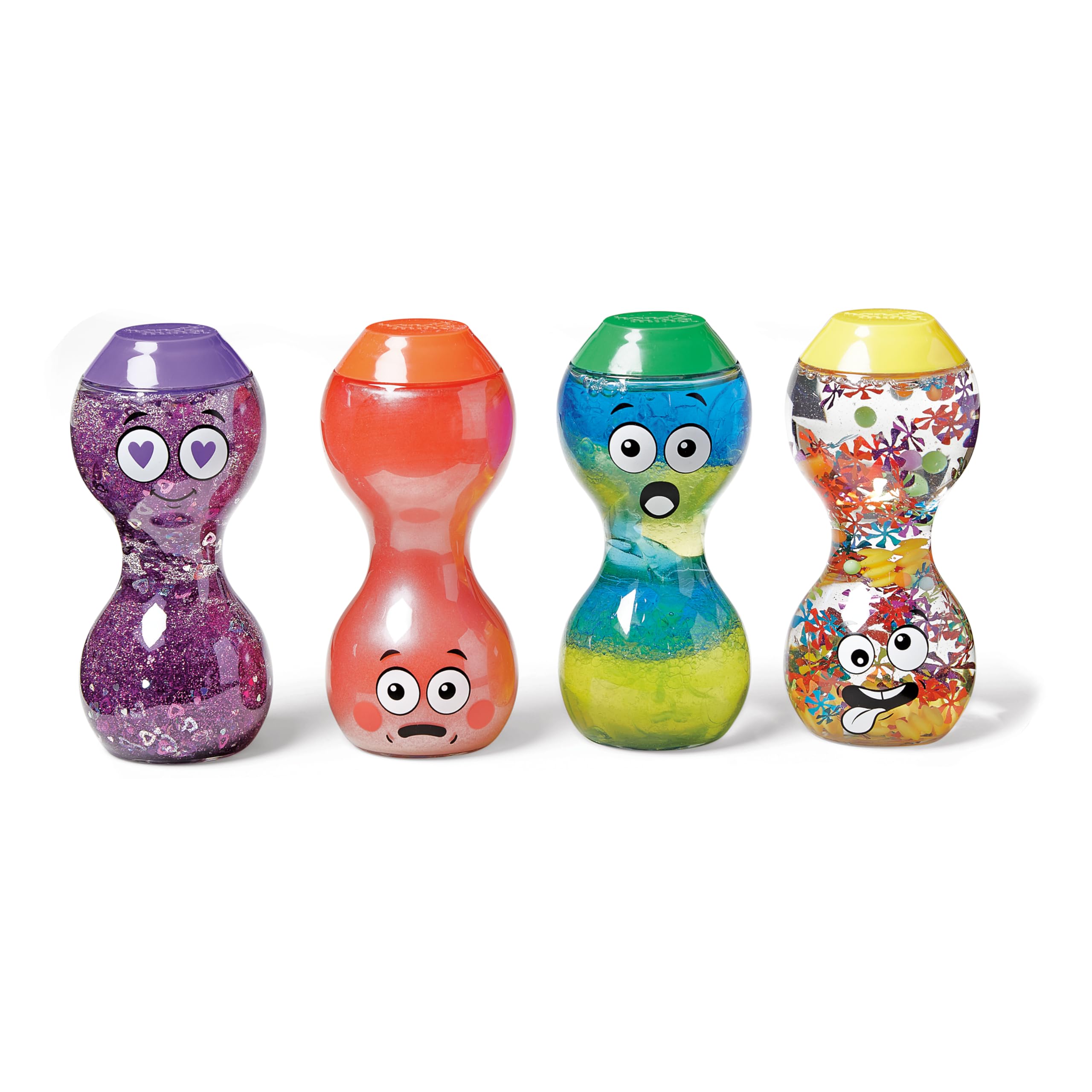 hand2mind Express Your Feelings Sensory Bottles - Set of 4 | Ages 3+ | Multicolor 1