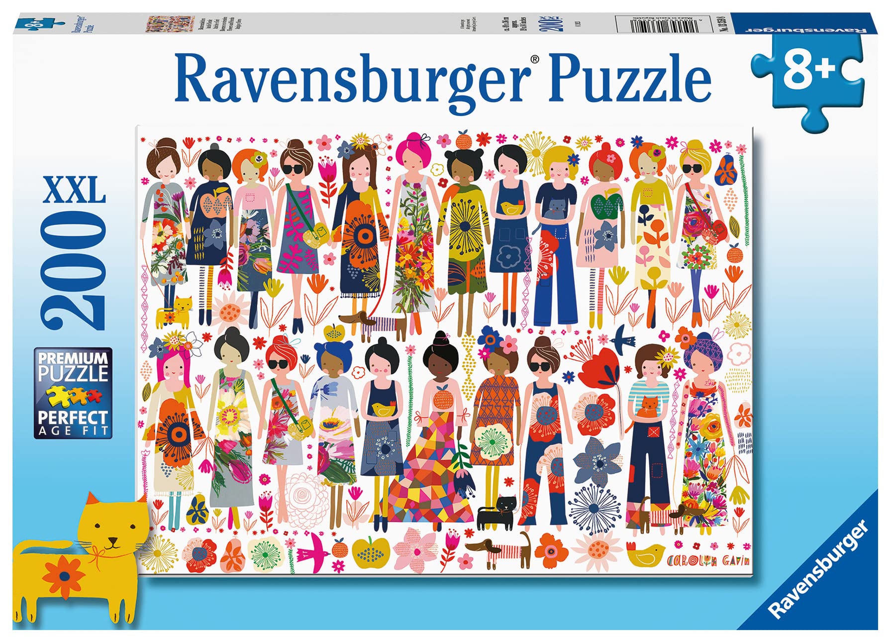 Ravensburger Flowers & Friends 200 Piece Jigsaw Puzzle for Children Age 8+