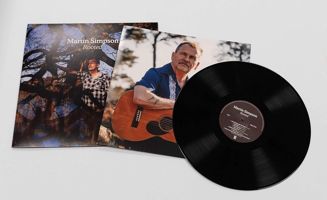 Martin Simpson's Rooted Album - Limited Edition Vinyl LP with Bonus Instrumentals