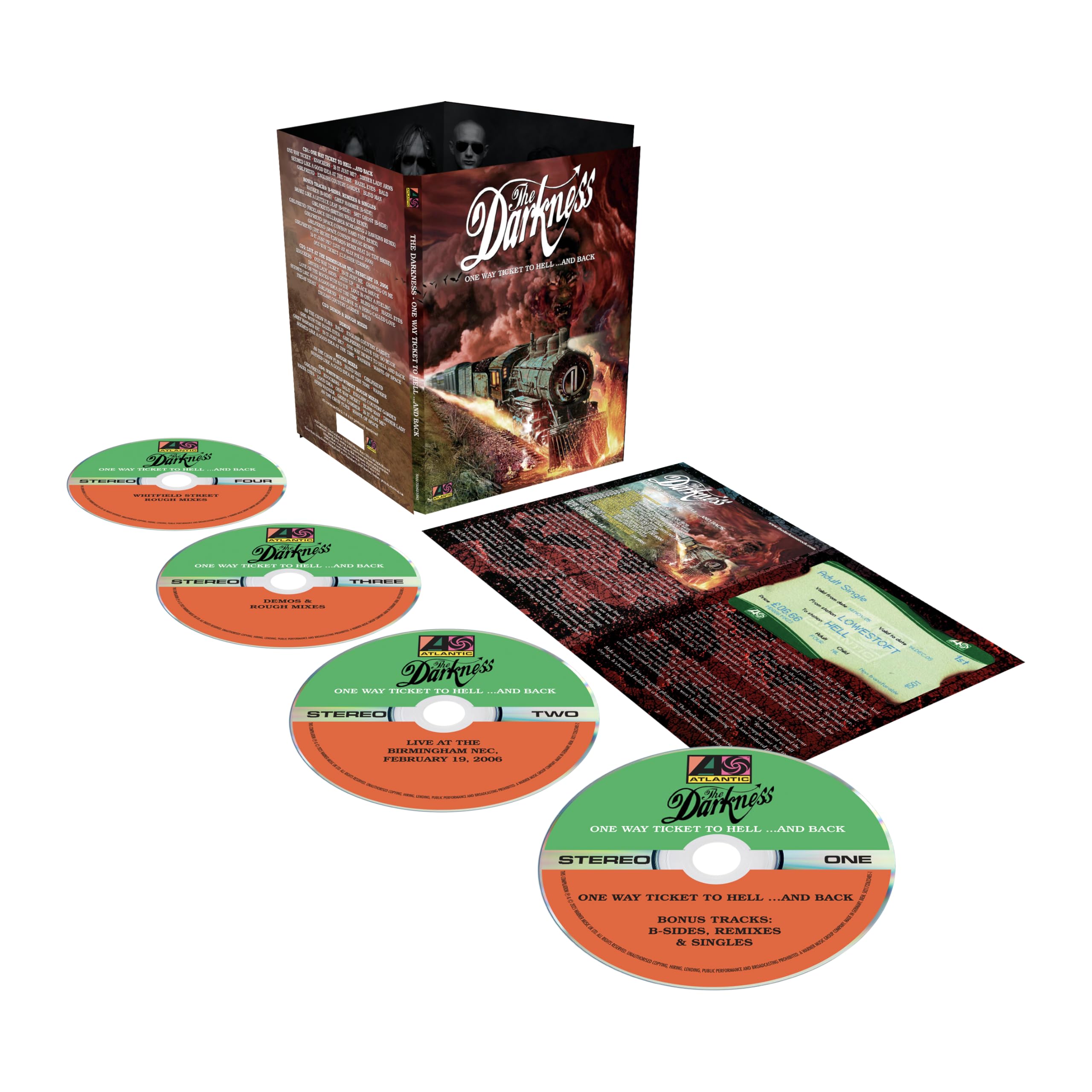 The Darkness - One Way Ticket to Hell...and Back (20th Anniversary Deluxe Edition) [4CD Box Set]