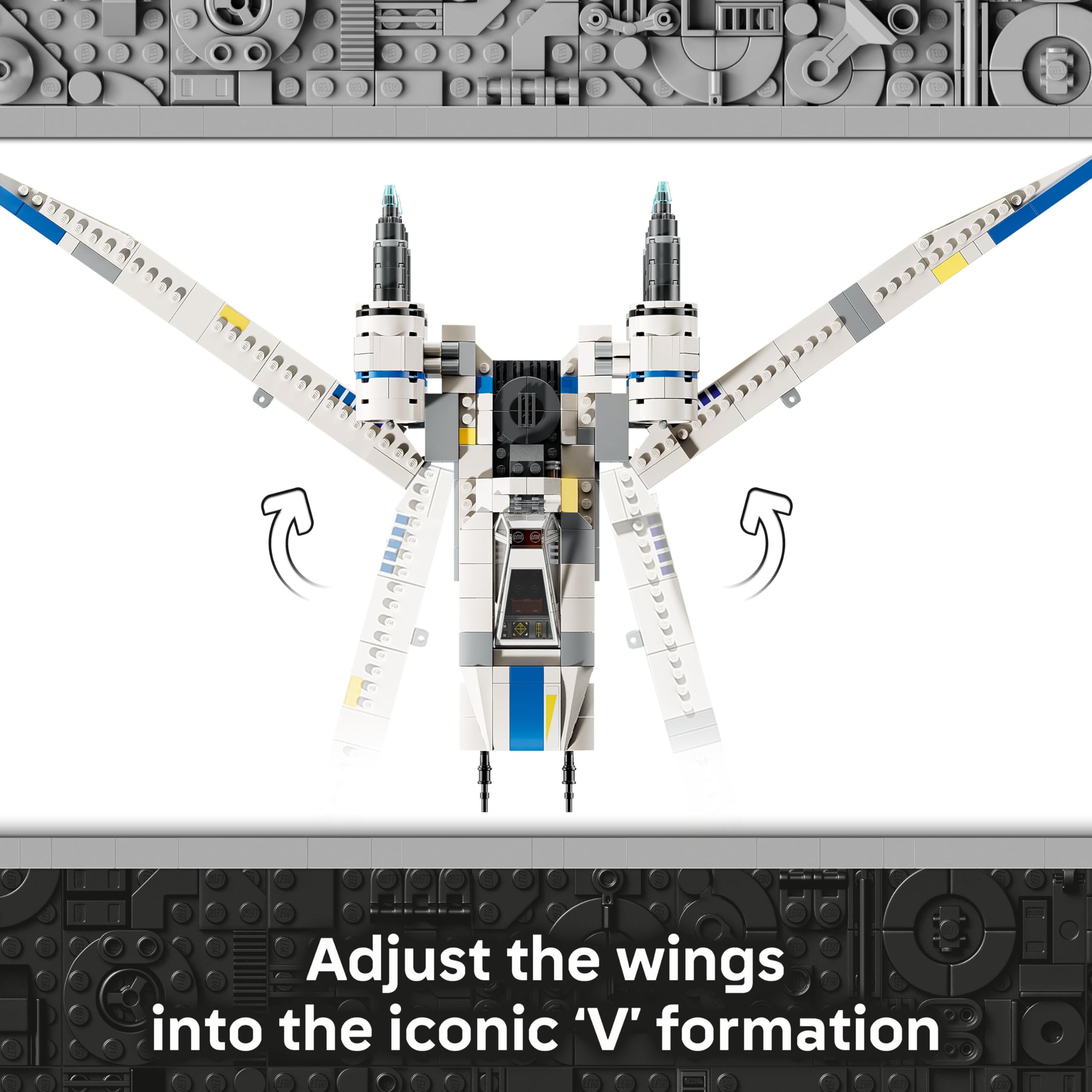 LEGO Star Wars Rebel U-Wing Starfighter 75399 Building Set | Ages 8+ 3