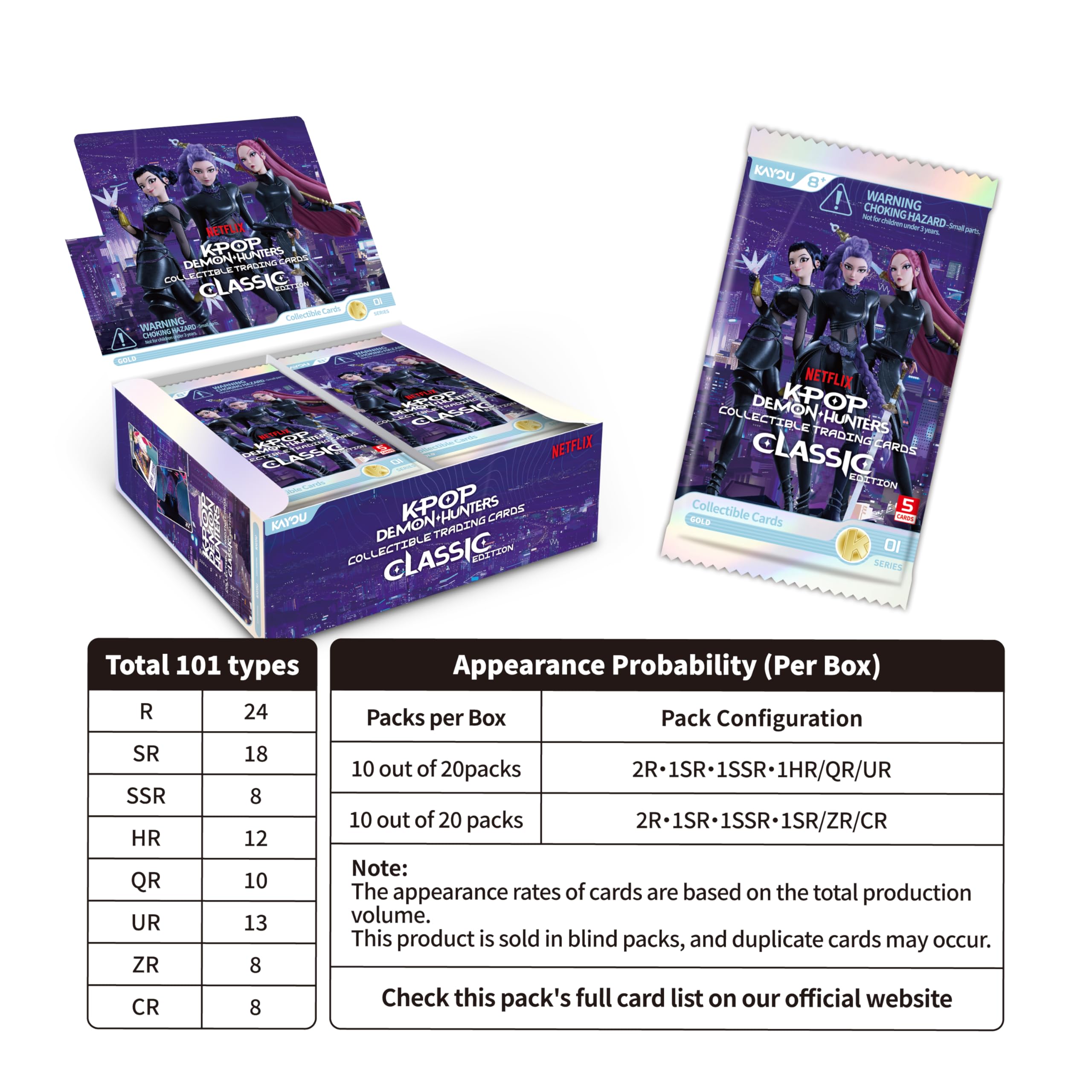 Kayou K-Pop Demon Hunters: Classic Edition 001 - Collectible Card Single 3