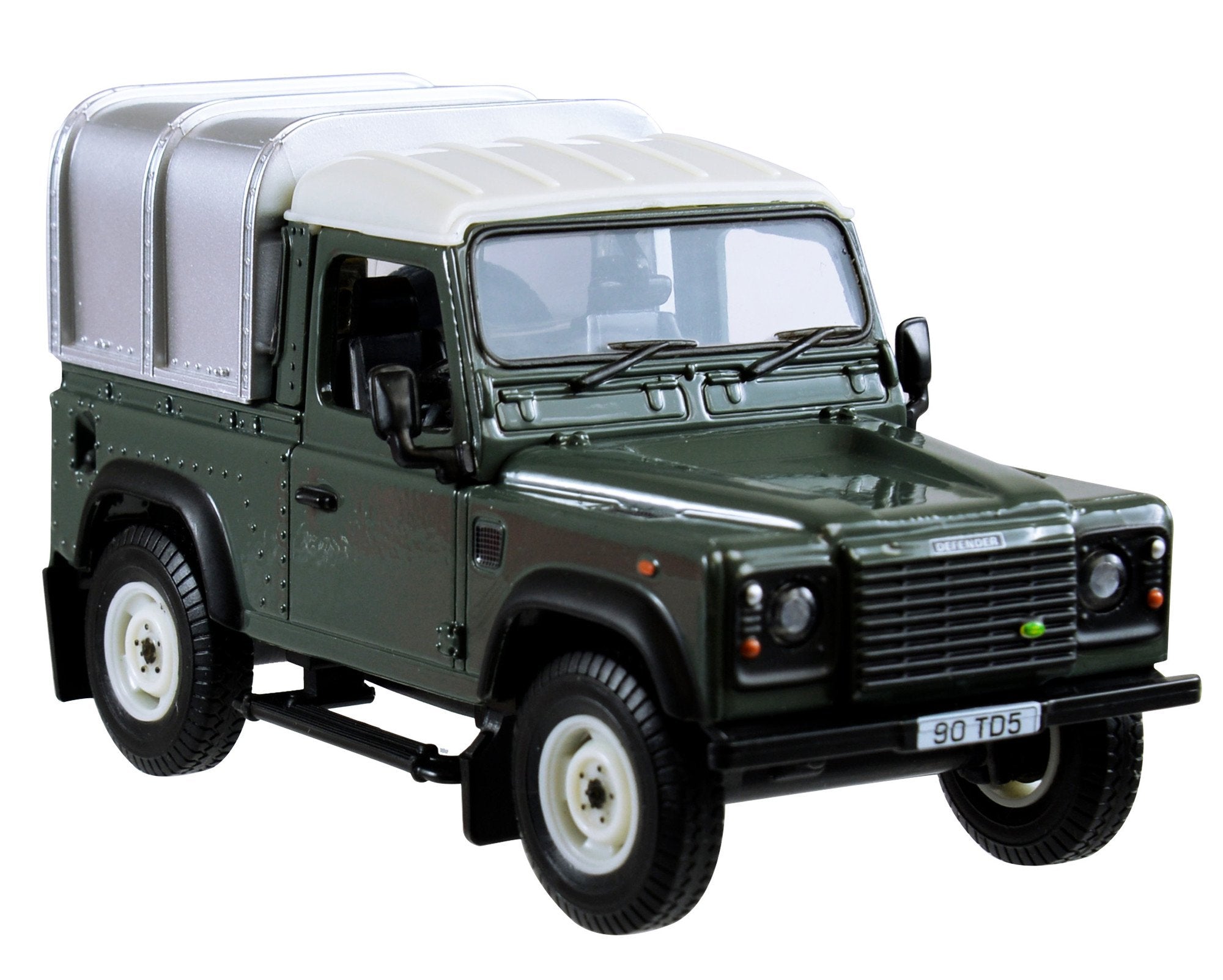 Britains 1:32 Land Rover Defender 90 with Canopy - Farm Vehicle Toy for Ages 3+ 1