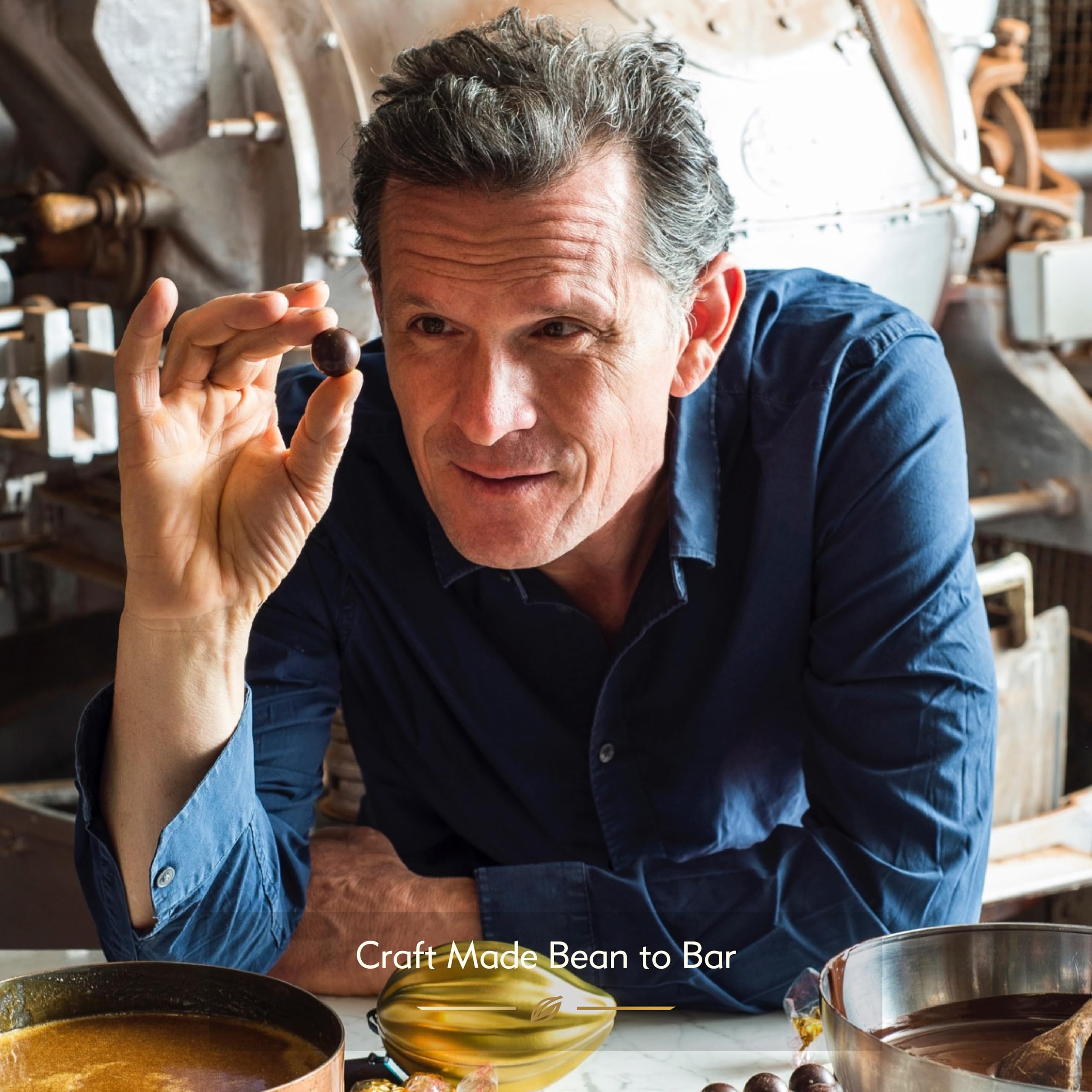 Willie's Cacao - Milk Chocolate Salted Caramel Pearls 150g – Gift Box of 20 Individually Wrapped Artisan Chocolates 3