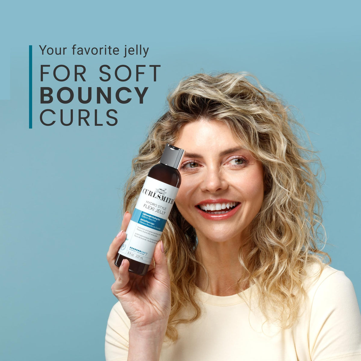 CURLSMITH Hydro Style Flexi Jelly - Curl Defining Gel, 59ml 5