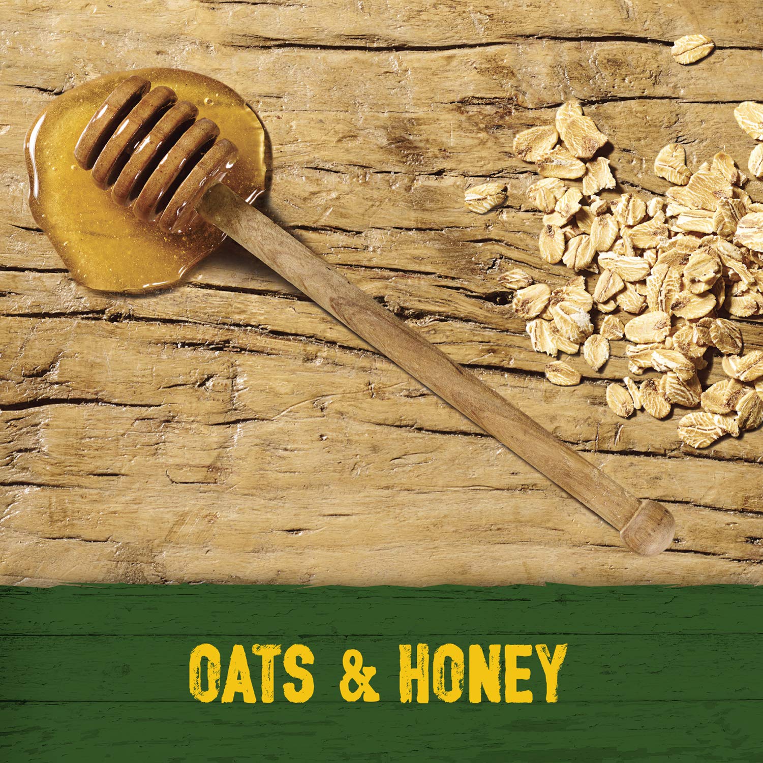 Nature Valley Crunchy Granola Bars Oats 'n' Honey - 40 Pack (2 Bars Per Pack) | Wholegrain Oats 3