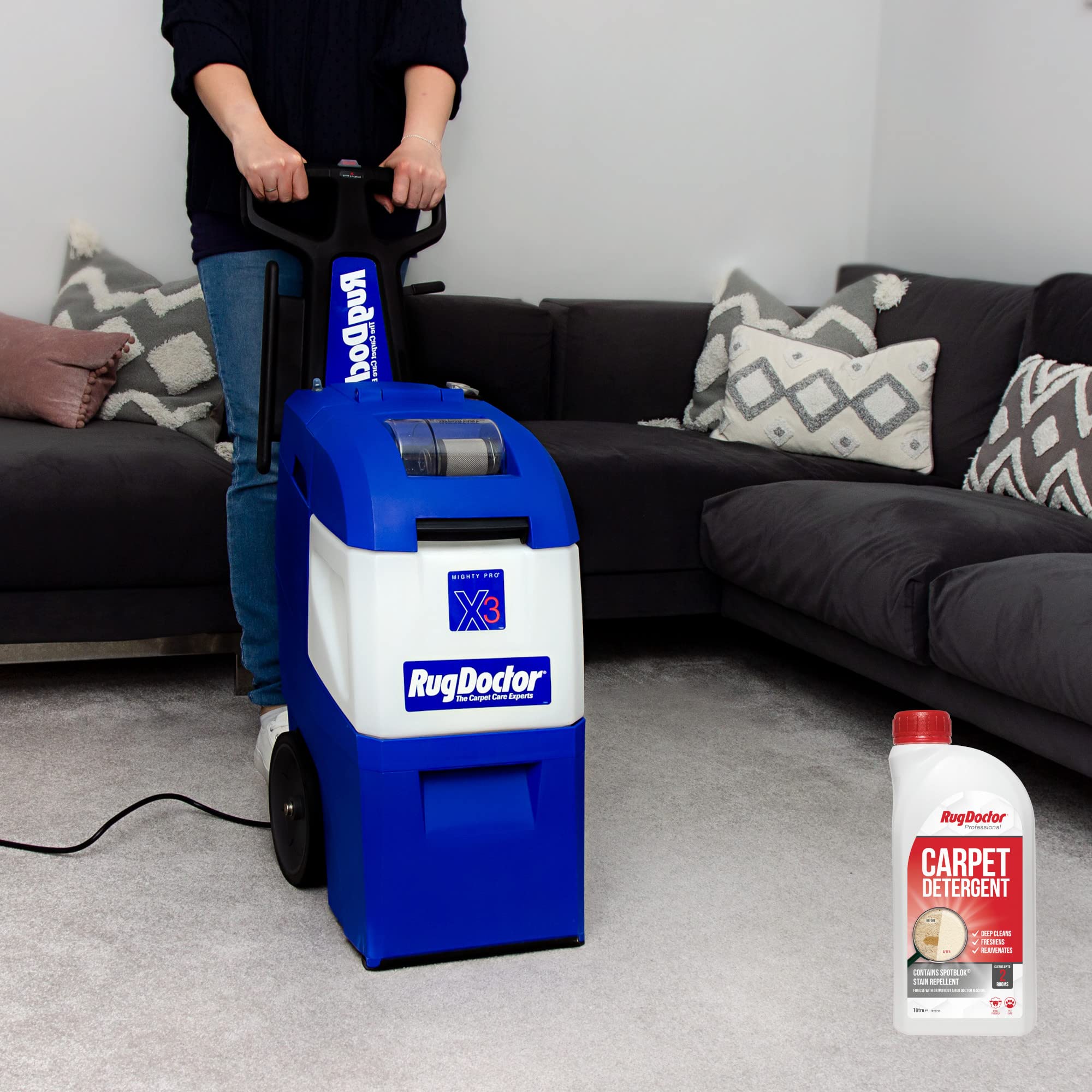 Rug Doctor - Carpet Detergent with SpotBlok Stain Repellent, 1 Litre 3