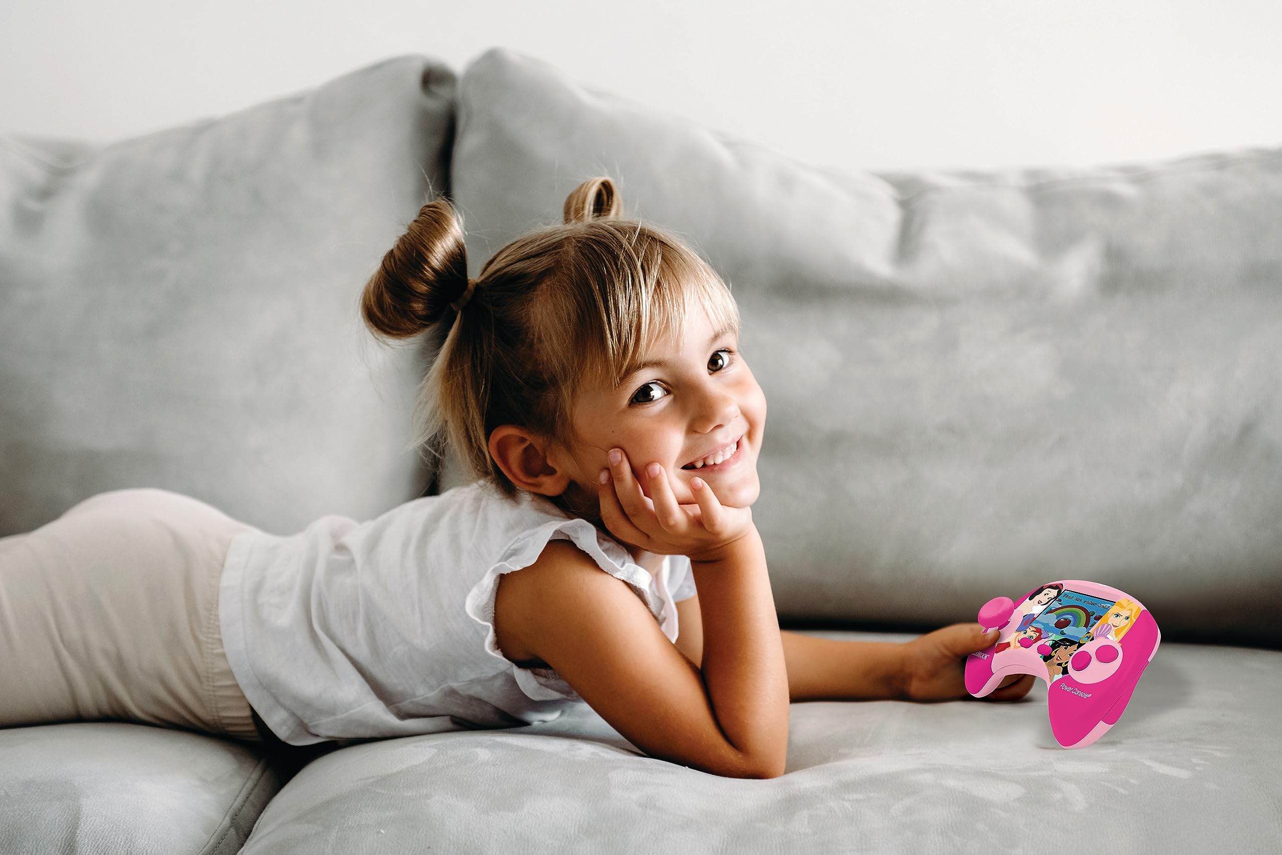 Lexibook Disney Princess Power Console® - Bilingual Educational Game Console with 100 Activities (French/English), Ages 4+ 15