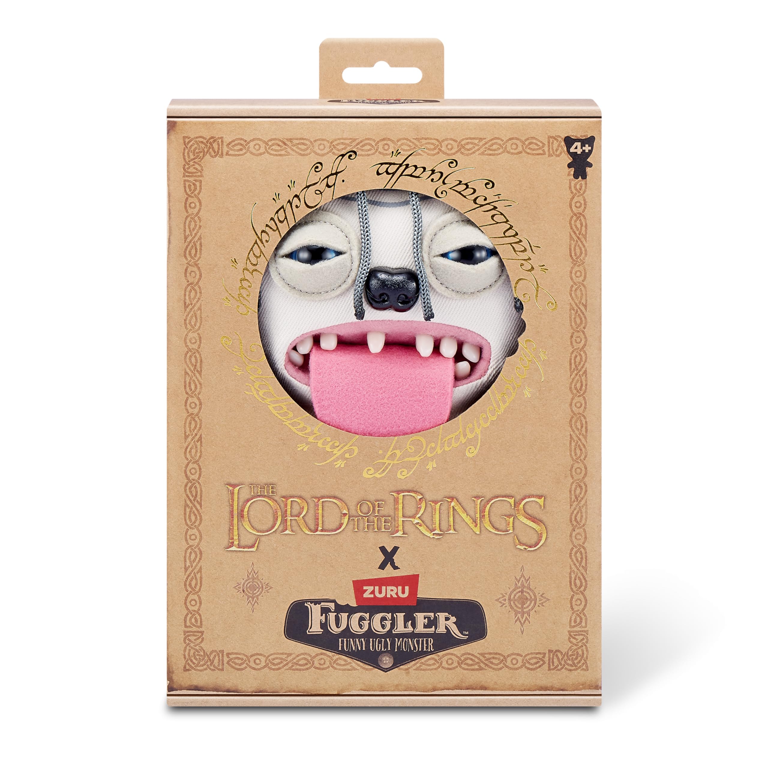 Fuggler Sméagol/Gollum Plush Toy - Funny Ugly Collectible from Lord of the Rings, Age 4+ 4