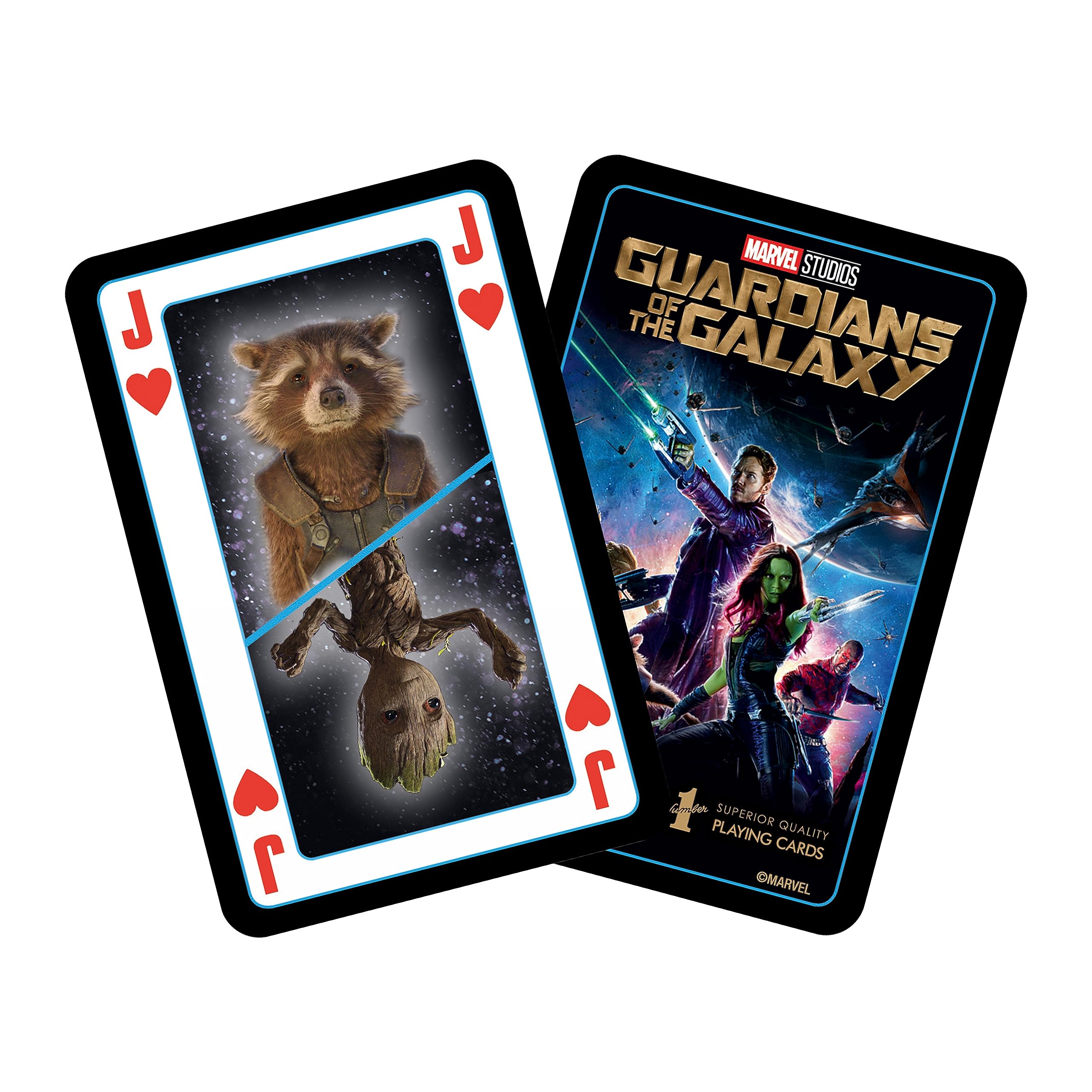 Waddingtons Number 1 Guardians of the Galaxy Card Game | 54 Cards | Ages 10+ | 2+ Players 7