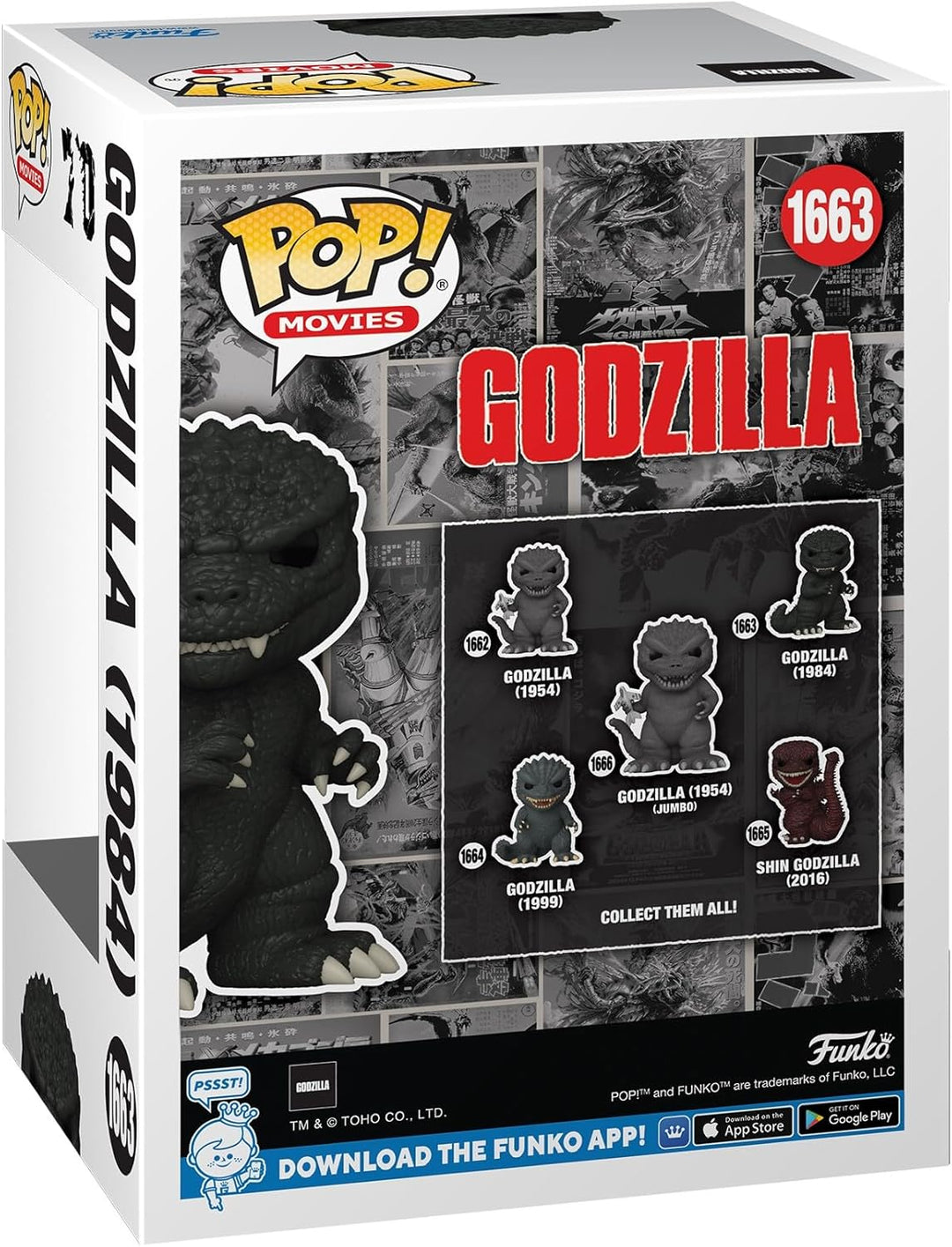 Funko Pop! Movies - Godzilla 1984 Vinyl Figure (80878)