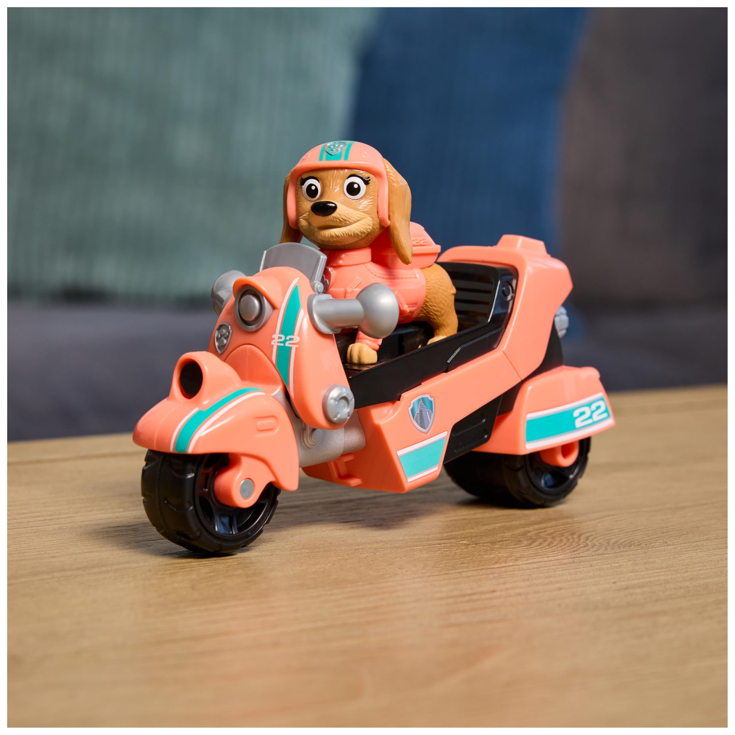 Paw Patrol Liberty Rescue Motorcycle Toy Bike with Collectible Action Figure | Ages 3-9 2