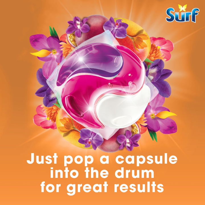 Surf Passion Bloom Laundry Detergent Capsules 3-in-1 (78 Washes)