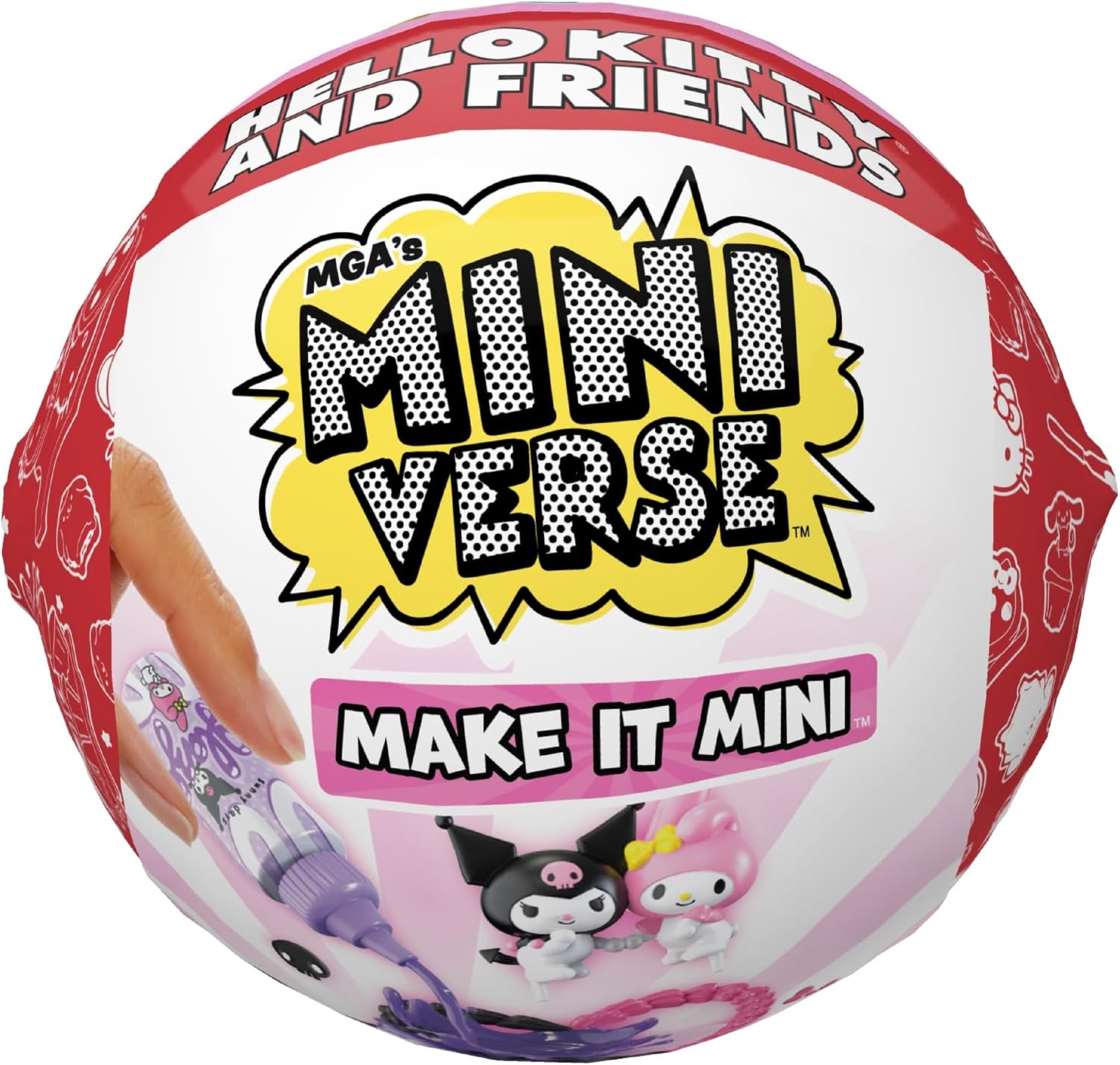 MGA's Miniverse Make It Mini Hello Kitty and Friends Series 2 - DIY Miniature Craft Set with Blind Packaging, 12 to Collect 1