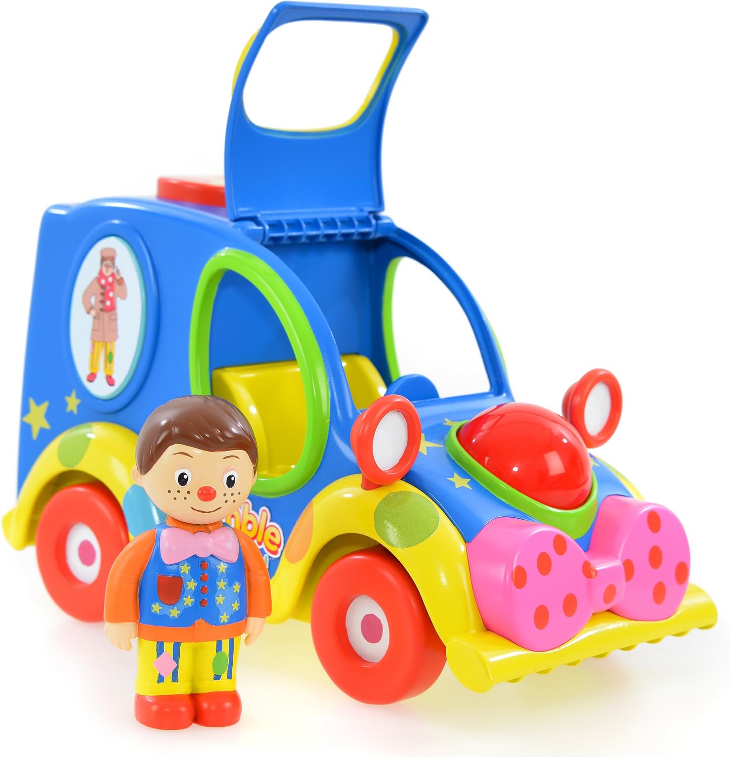 Mr Tumble Fun Sounds Musical Car - Interactive Vehicle with Lights, Sounds & Makaton Cards 2