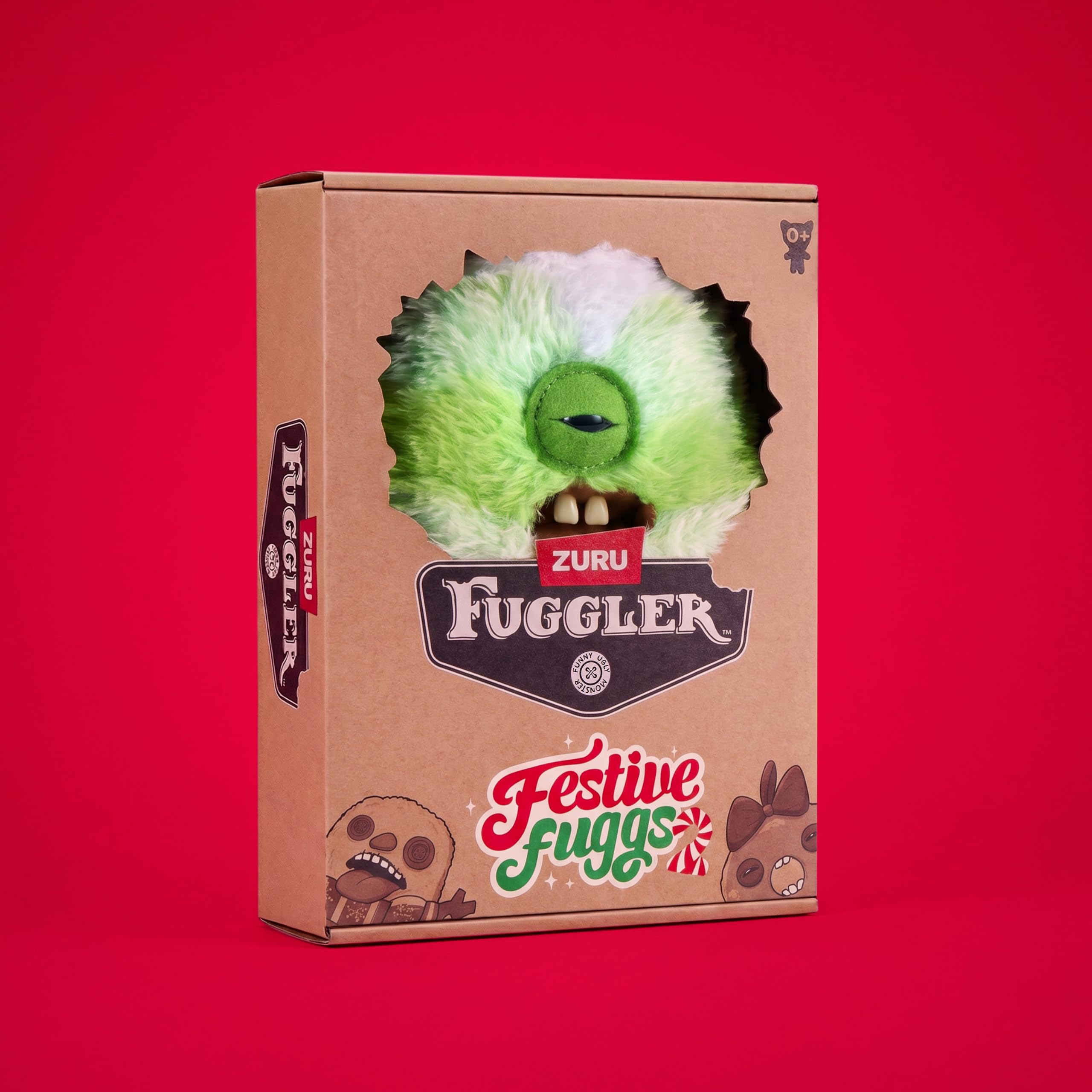Fuggler Sasquooshmas Tree Soft Doll - 9 Inch Collectible Plush with Human-Like Teeth 2