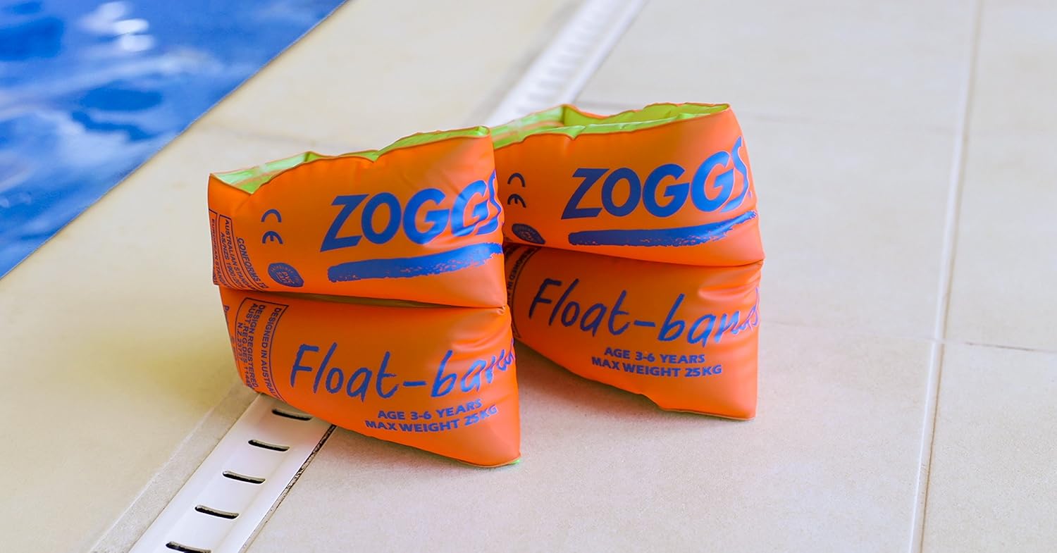 Zoggs Swimming Aid Float Arm Bands - Buoyancy Aid for Kids Ages 0-12 2