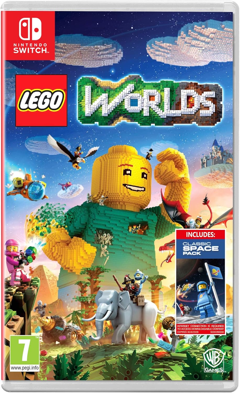 LEGO Worlds - Nintendo Switch with Classic Space Pack DLC 1