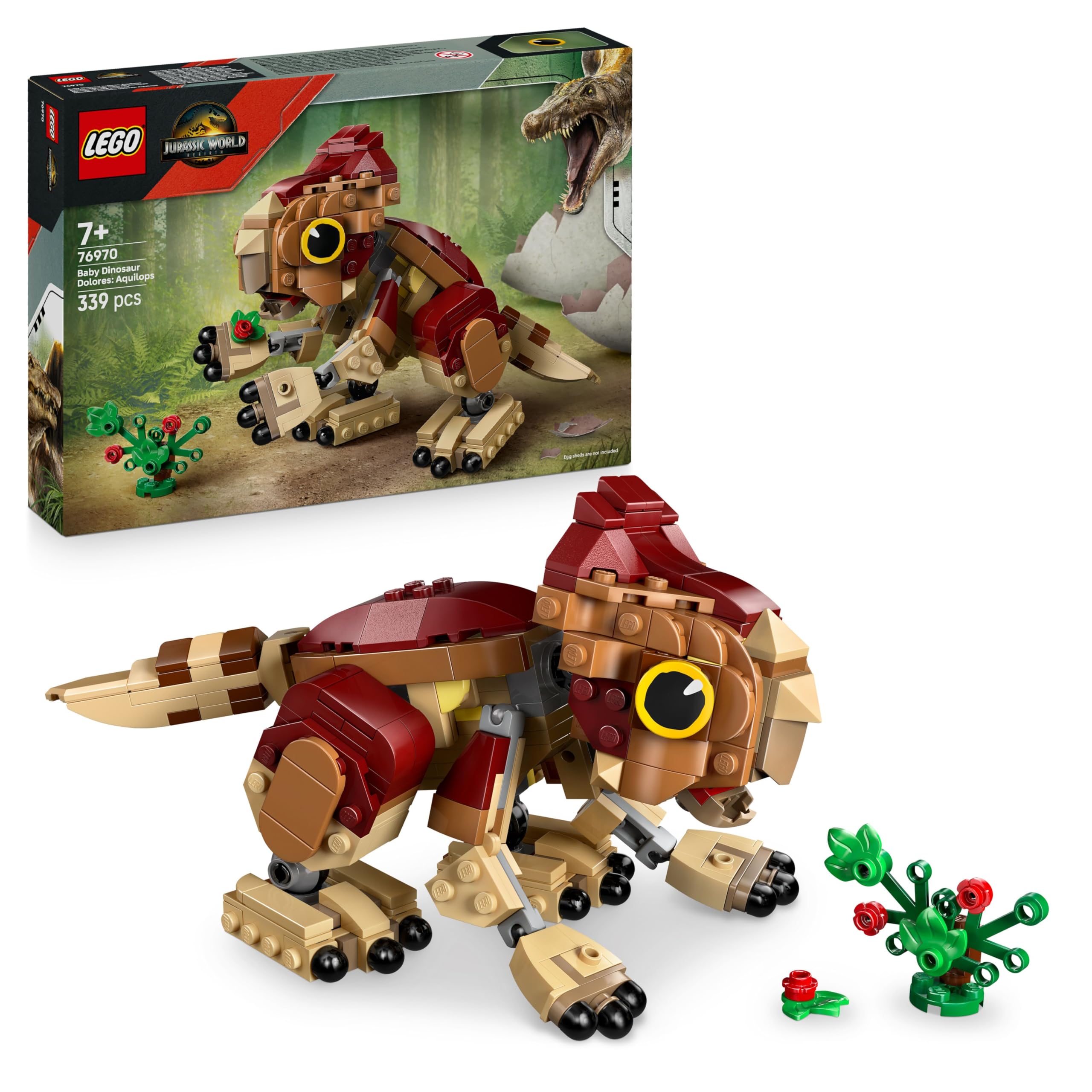 LEGO Jurassic World Baby Dinosaur Dolores: Aquilops 76970 Figure Building Set for Ages 7+ 1