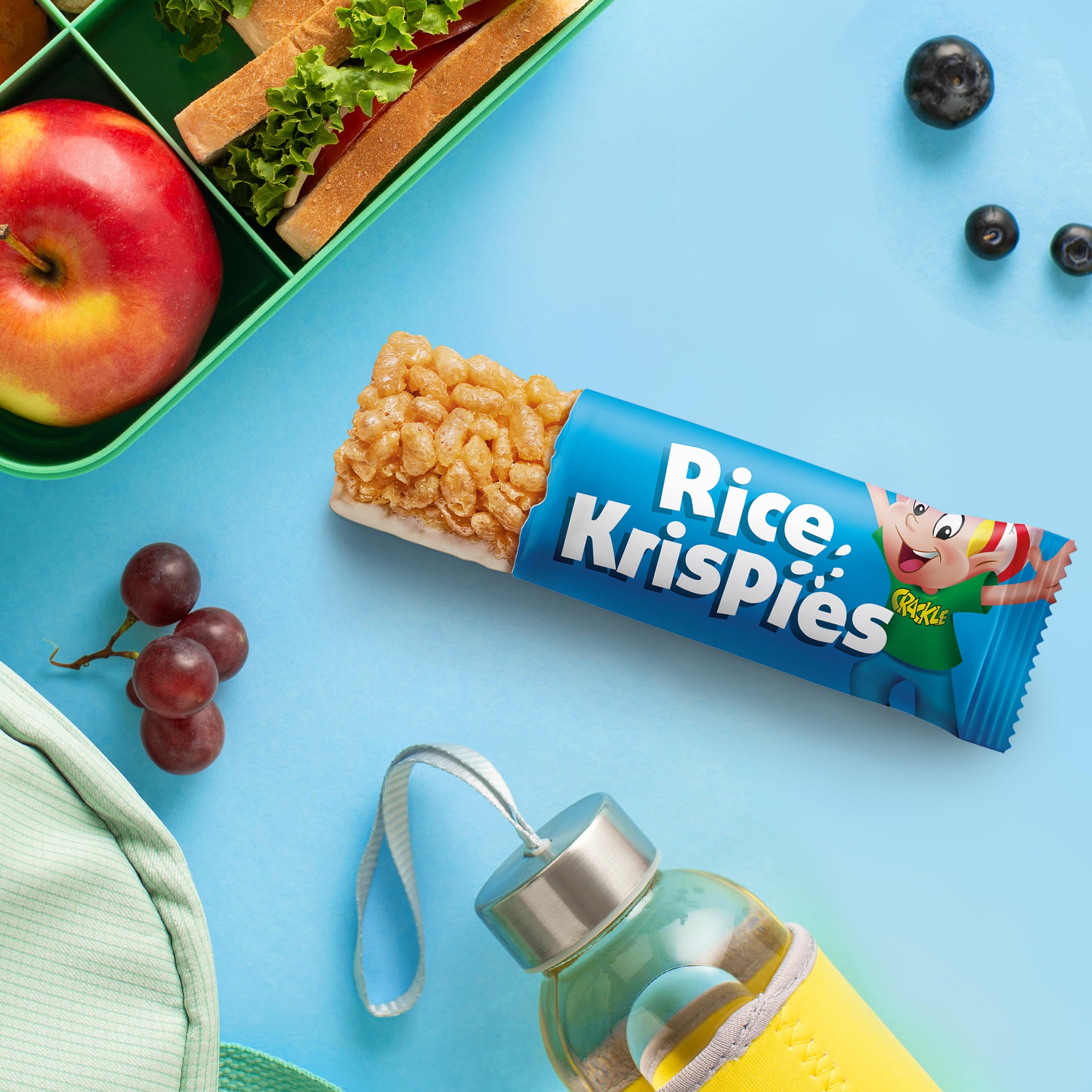 Kellogg's Rice Krispies Breakfast Cereal Bars 4 x 20g 2