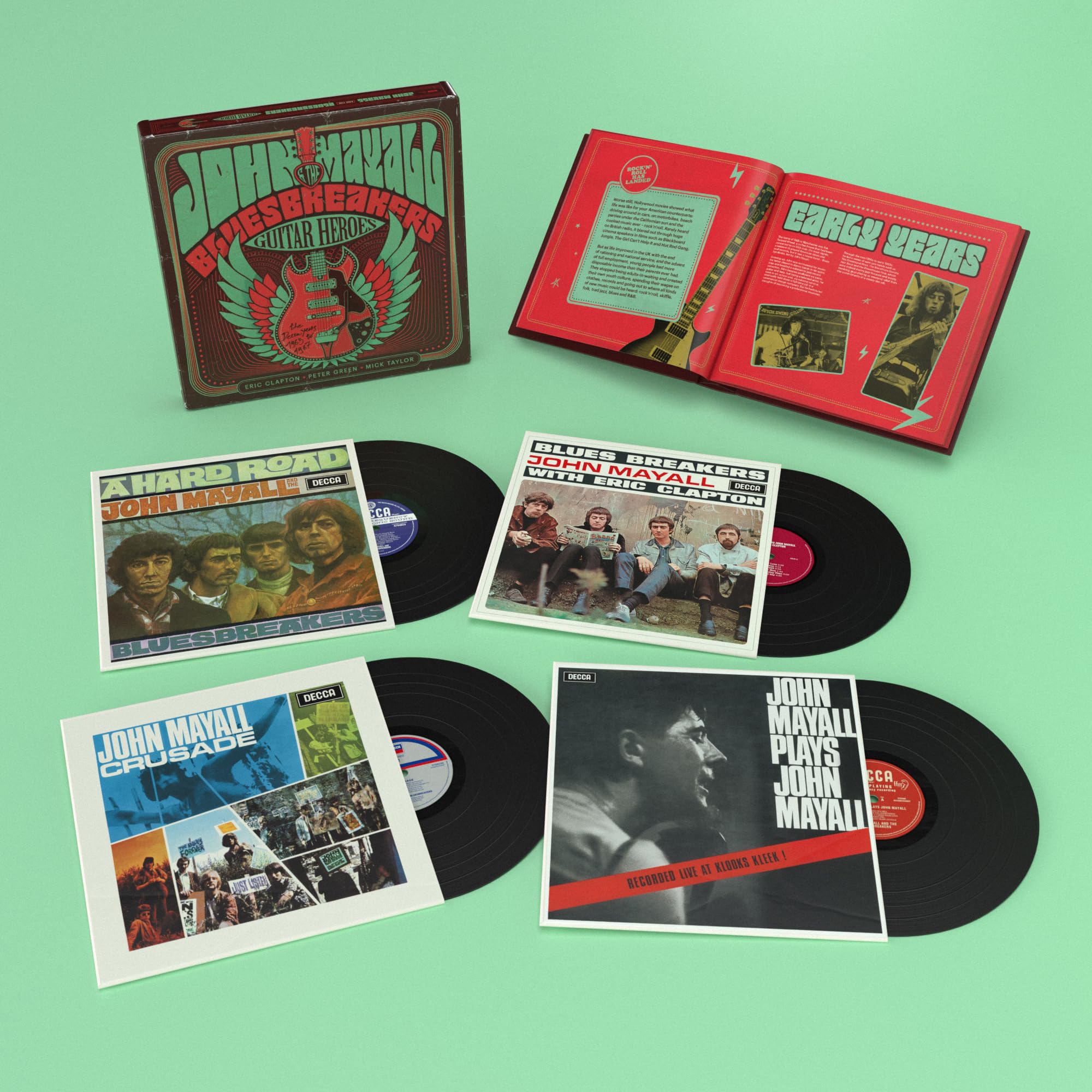 John Mayall & The Bluesbreakers - Guitar Heroes: The Decca Years 1965–1967 [4LP Box Set Vinyl] 1