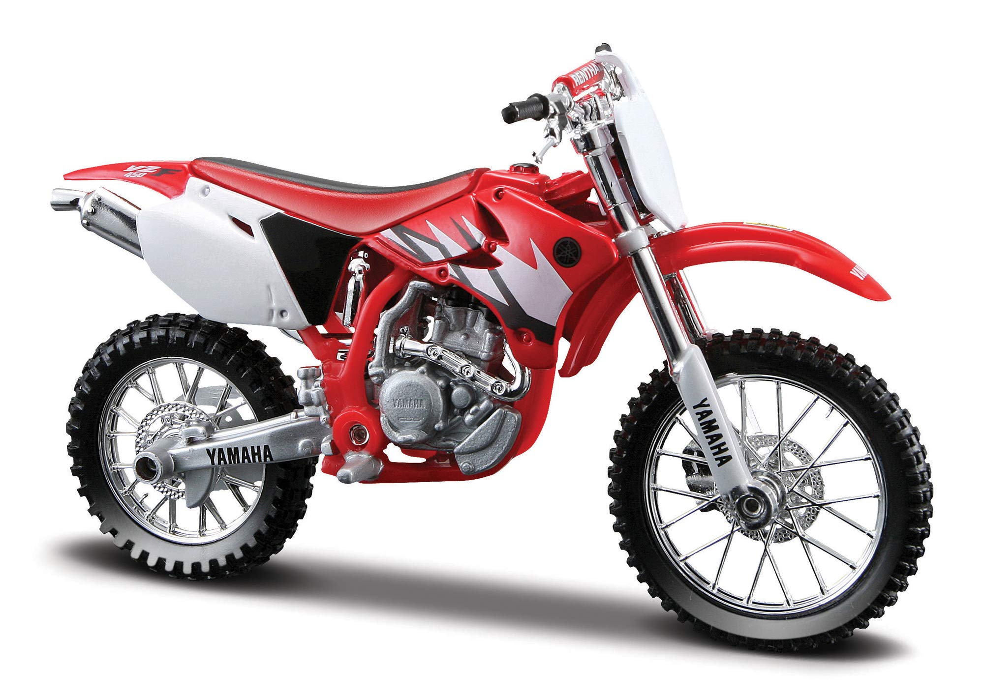 Maisto Yamaha YZ450F 1:18 Scale Die-Cast Motorcycle Model - Red 1