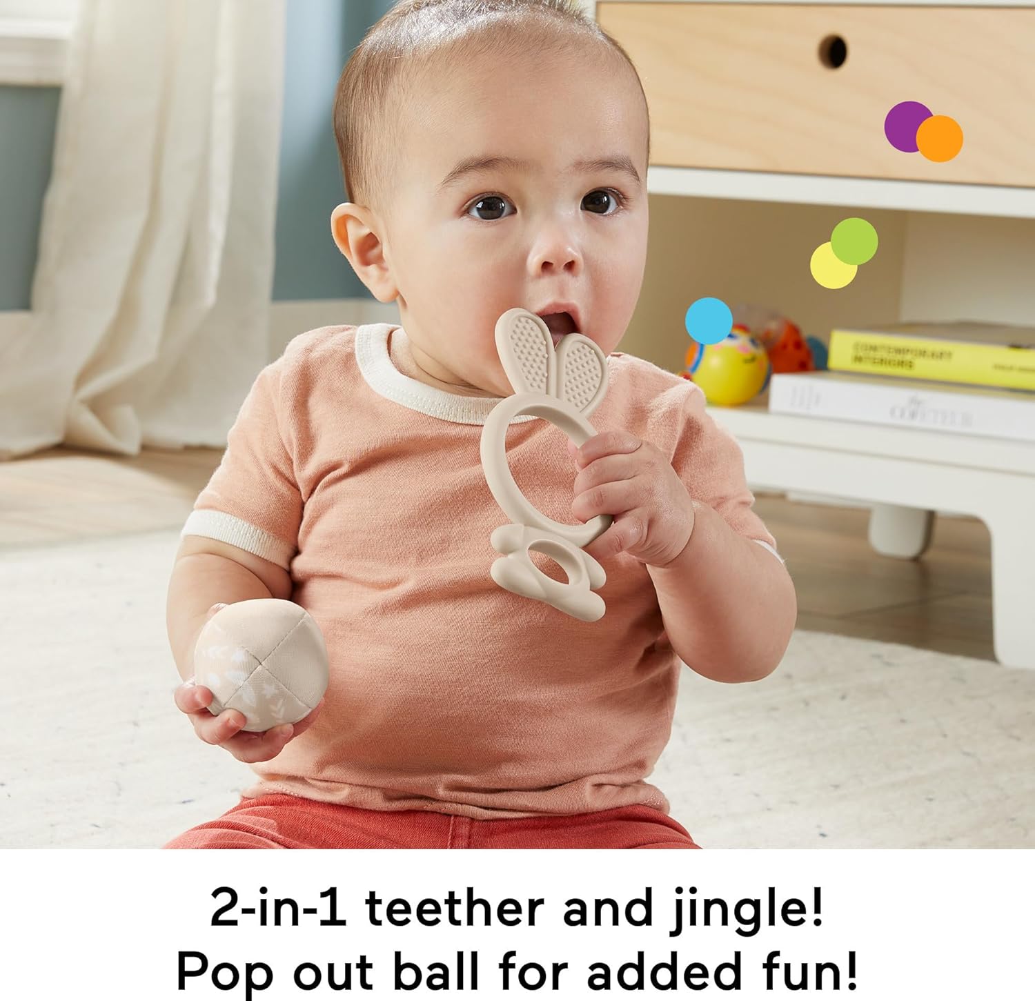 Fisher-Price So Many Senses Gift Set - 4pc Baby Sensory & Fine Motor Toy Set for Newborns 3