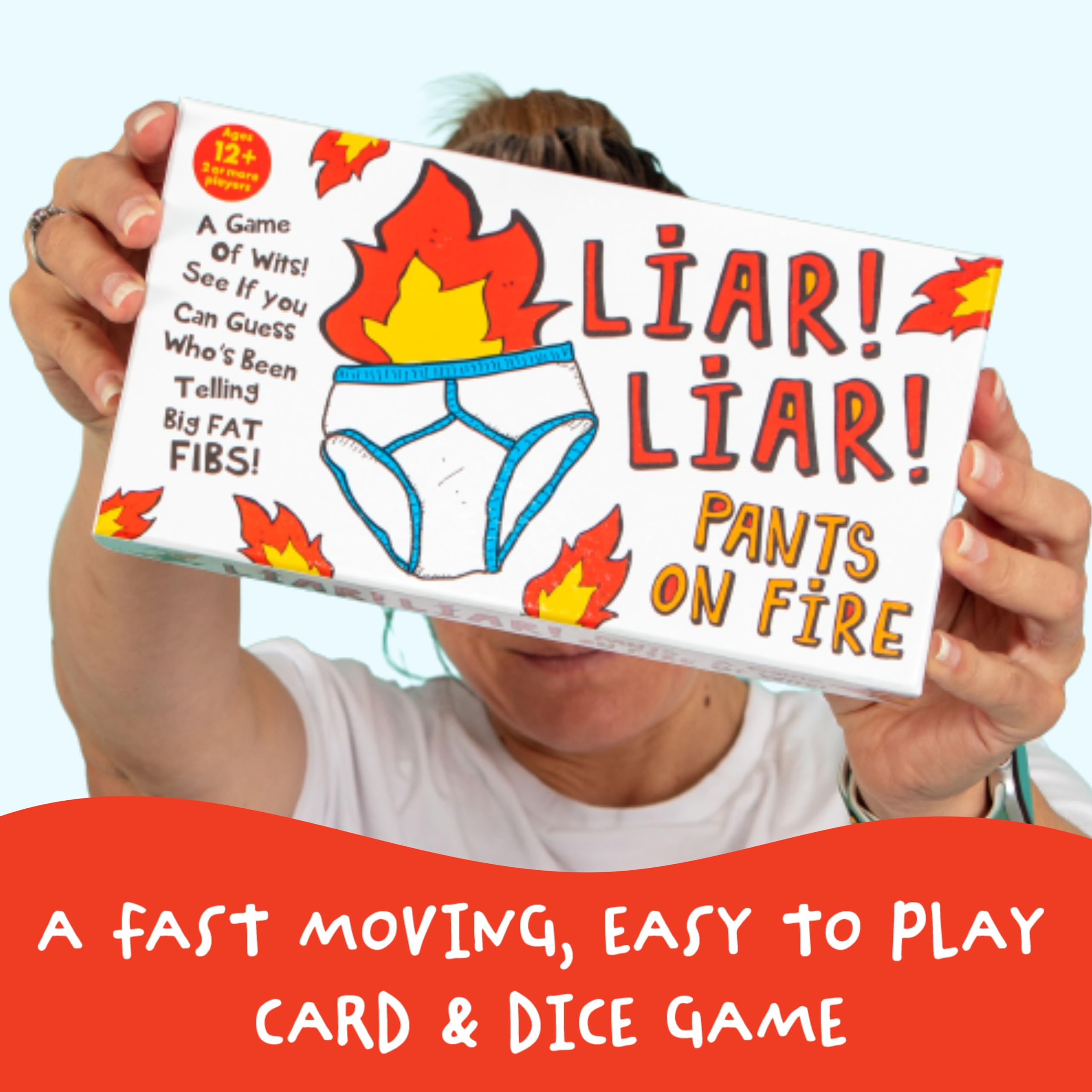 Boxer Liar Liar Pants On Fire Card Game | Fast-Paced Family Fun for Kids and Adults 10