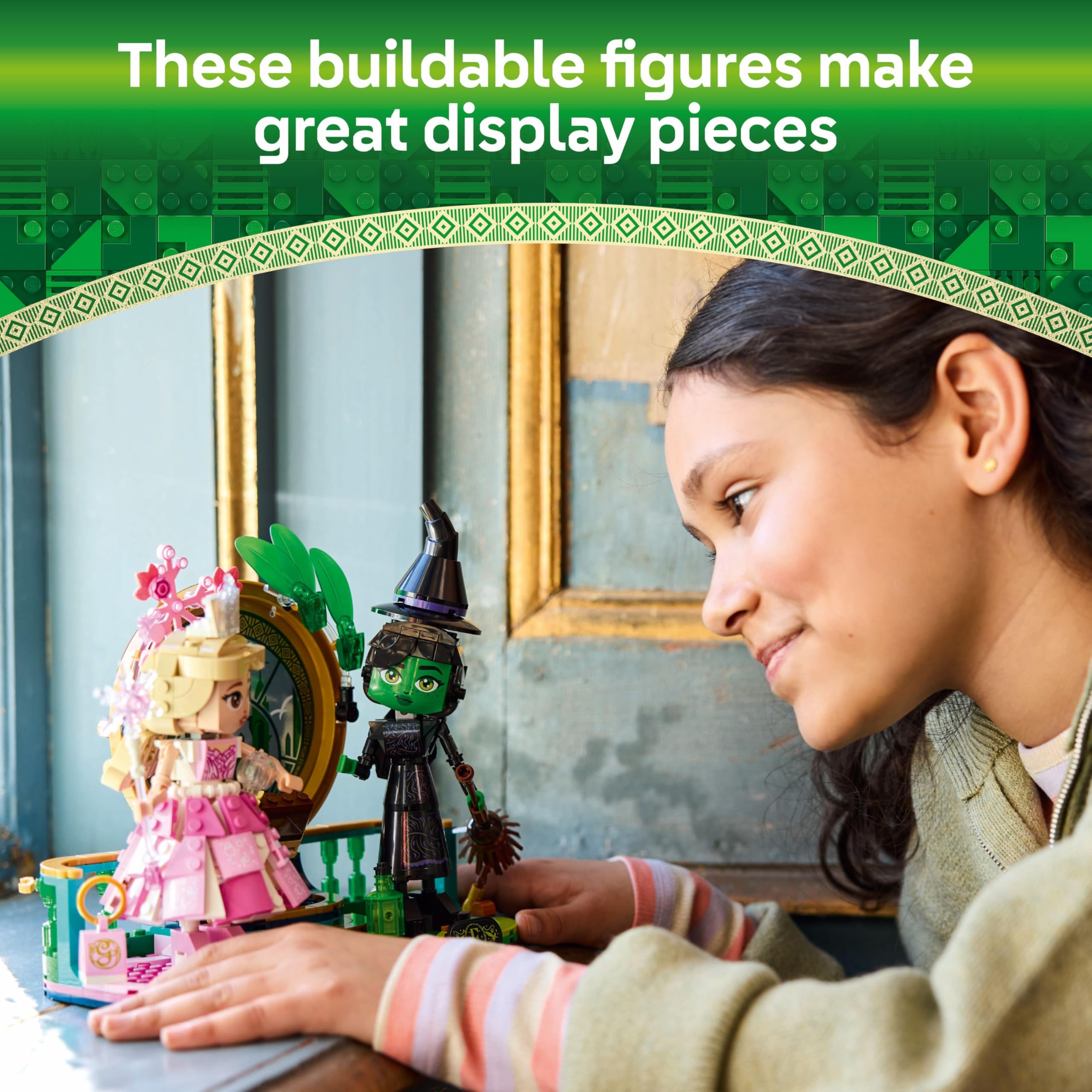 LEGO Disney Wicked Elphaba & Glinda Figures Building Set | Ages 10+ | Model 75682 6
