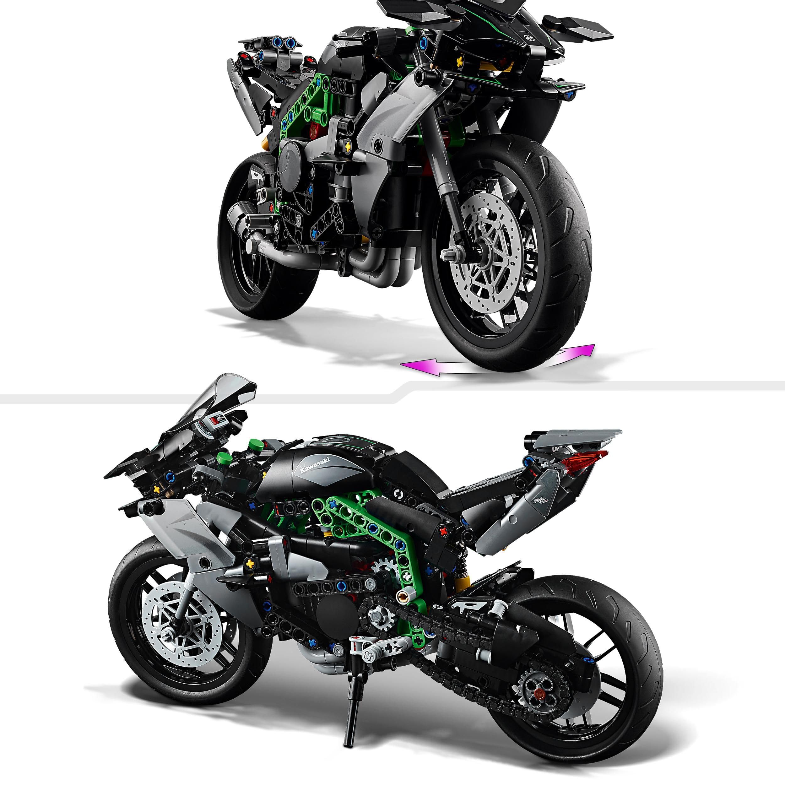 LEGO Technic 42170 Kawasaki Ninja H2R Motorcycle Model Kit | 1:8 Scale | Ages 10+ 3