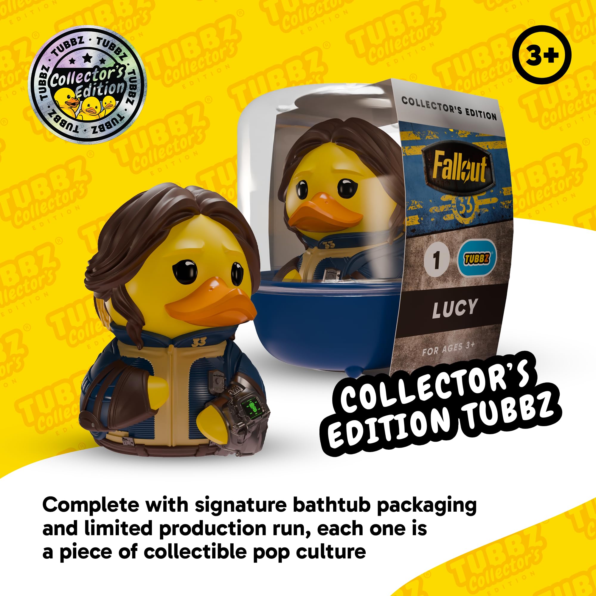 TUBBZ Teenage Mutant Ninja Turtles - Comic Style Leonardo Cosplay Duck Figure | 9cm Tall 3