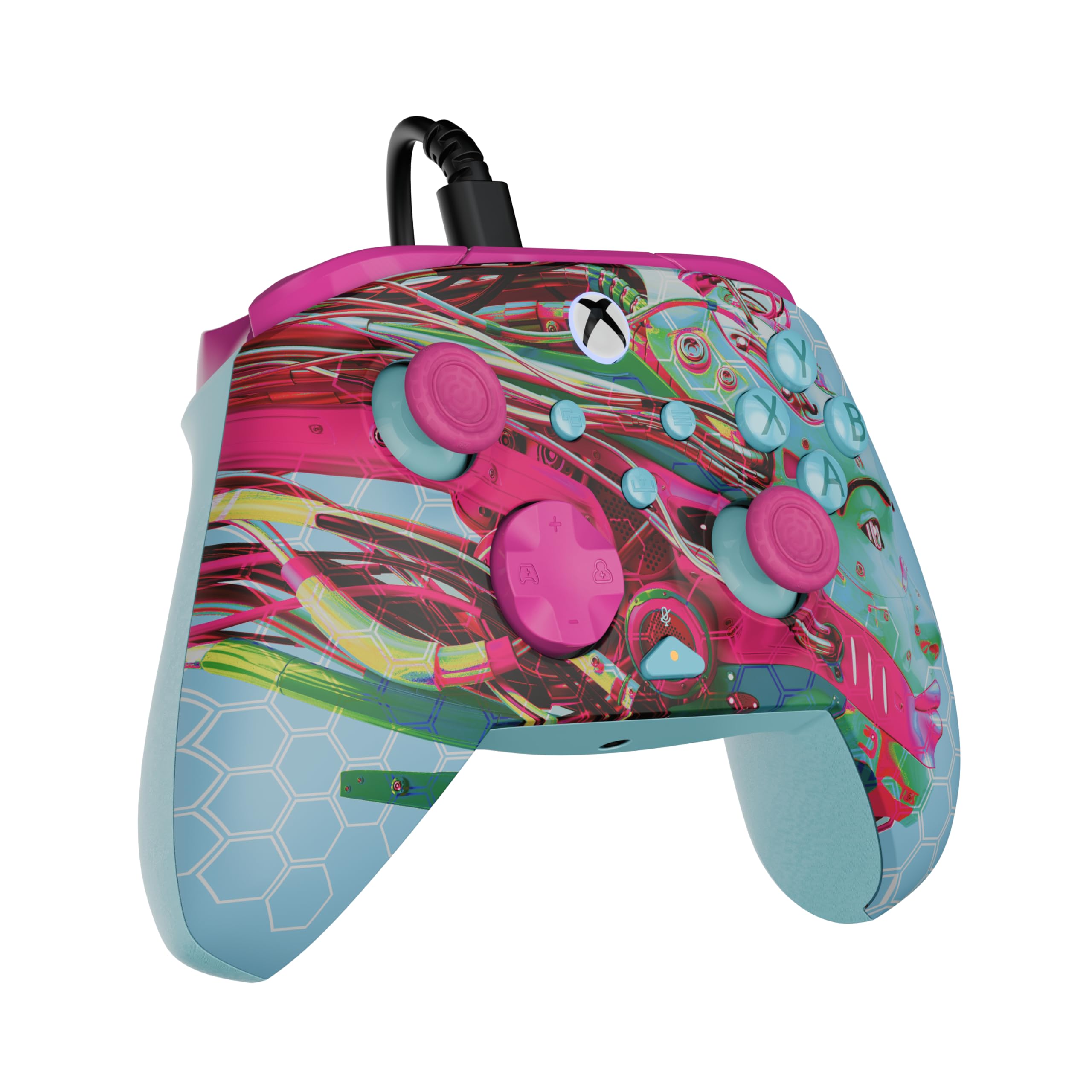 Turtle Beach Rematch Advanced Wired Gaming Controller - Android Dreams Edition | Xbox & PC 5