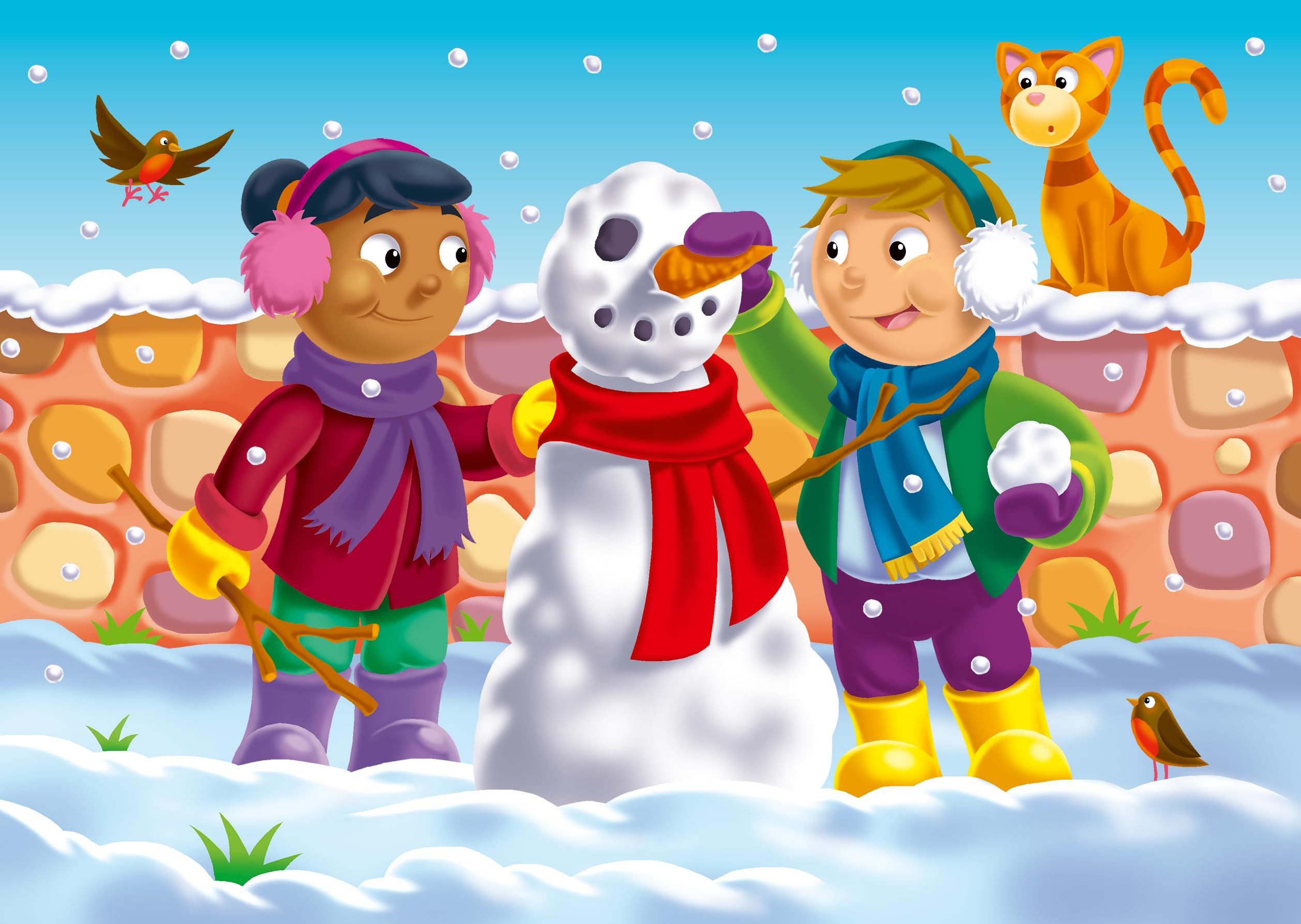 Ravensburger What's The Weather My First Jigsaw Puzzles for Kids 2 Years Up - 2, 3, 4 & 5 Pieces