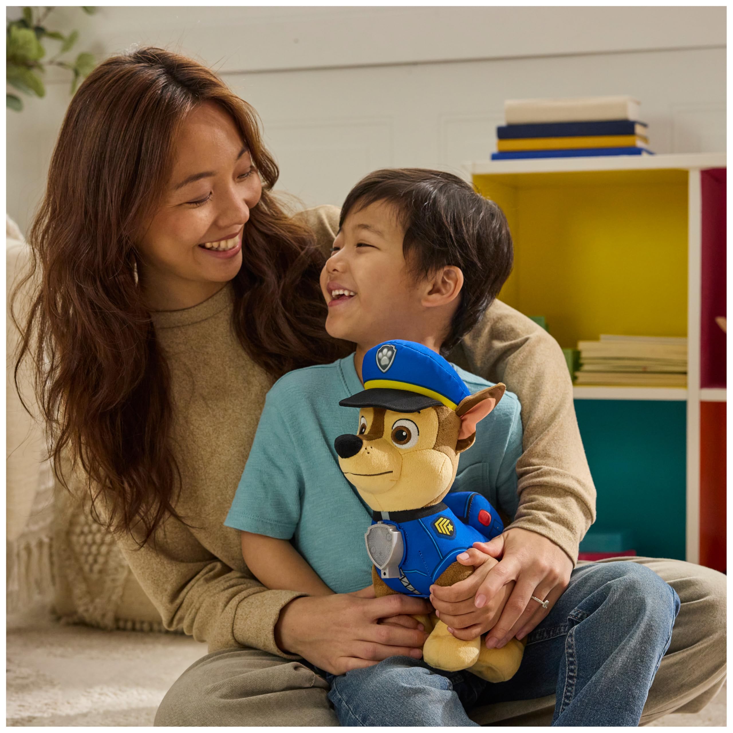 Paw Patrol Chase Interactive Plush Toy - 75+ Sounds & Phrases | 12 Inches | Ages 3+ 8