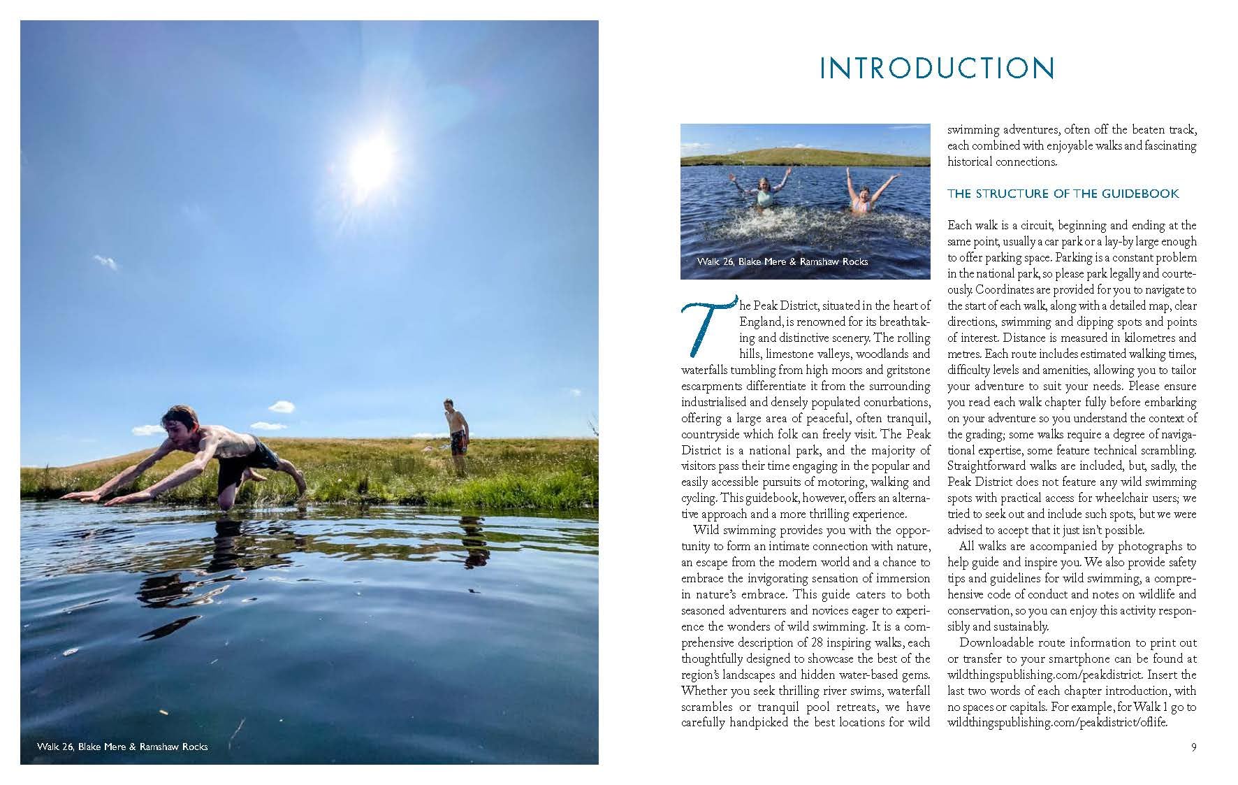 Wild Things Publishing Wild Swimming Walks Peak District: 28 Lake, River & Waterfall Days Out Paperback 6